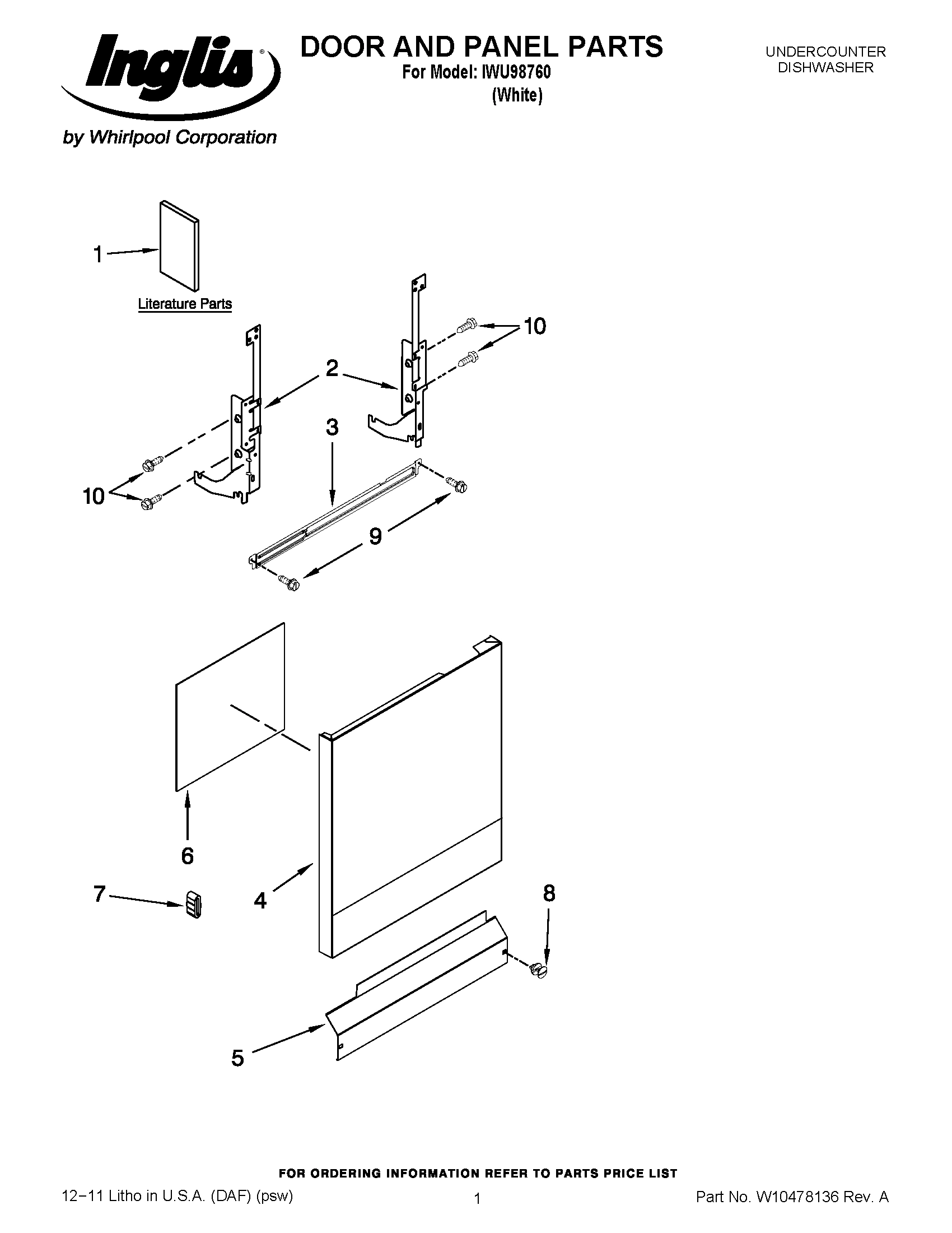 01 - DOOR AND PANEL PARTS