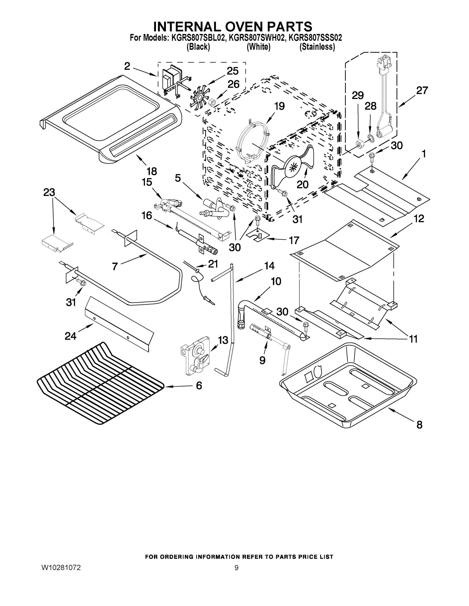 06 - INTERNAL OVEN PARTS
