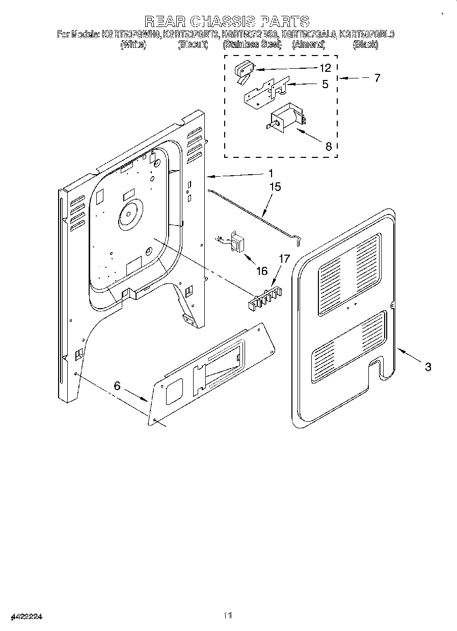 08 - REAR CHASSIS, LIT/OPTIONAL