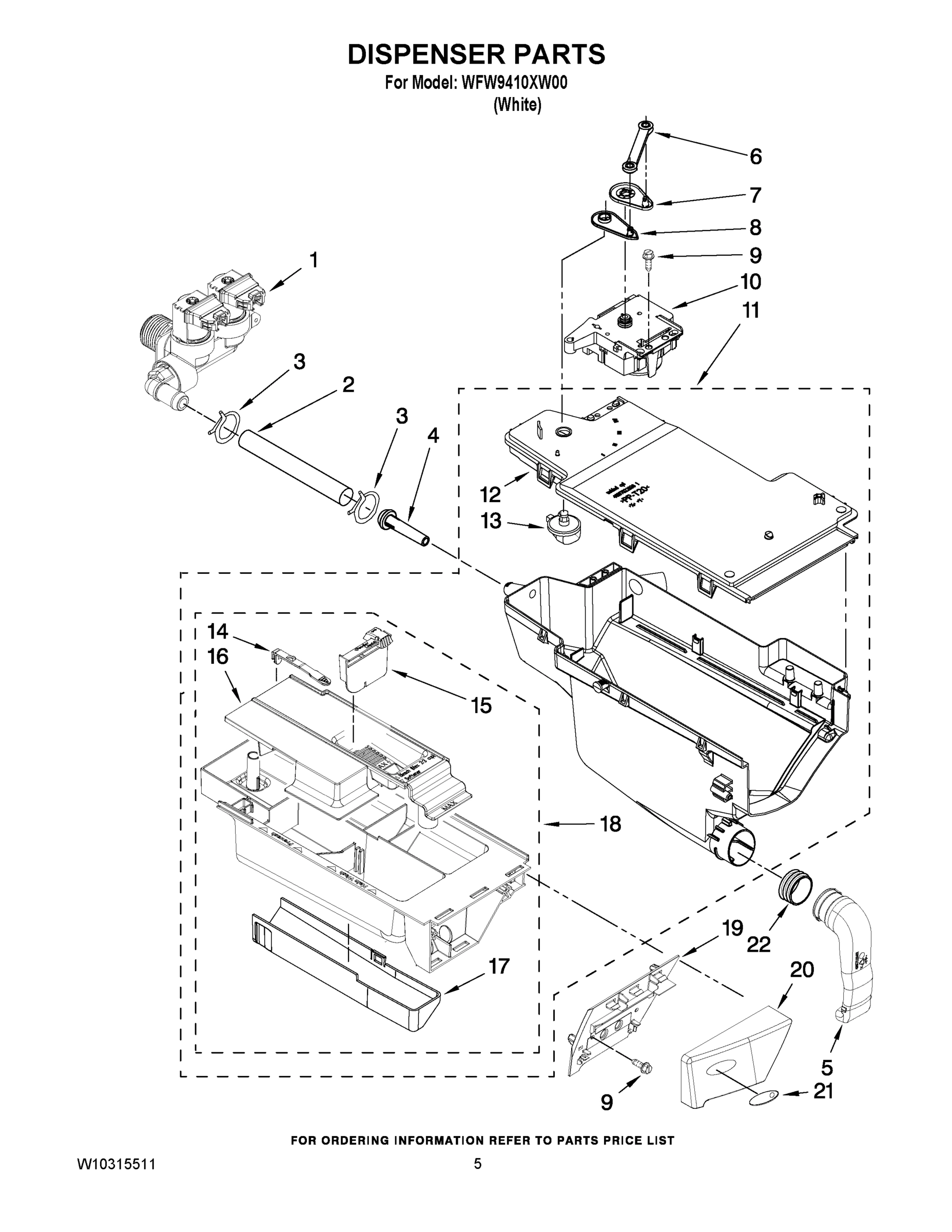 04 - DISPENSER PARTS