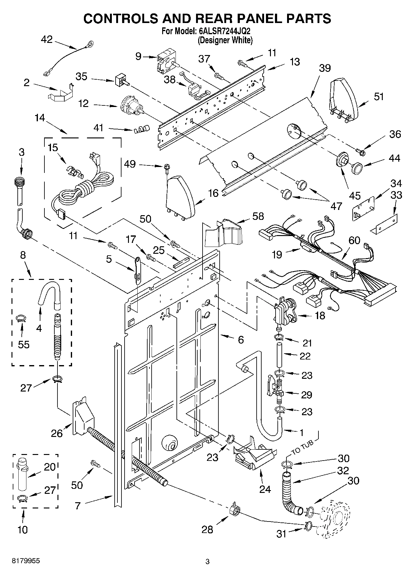 02 - CONTROLS AND REAR PANEL PARTS