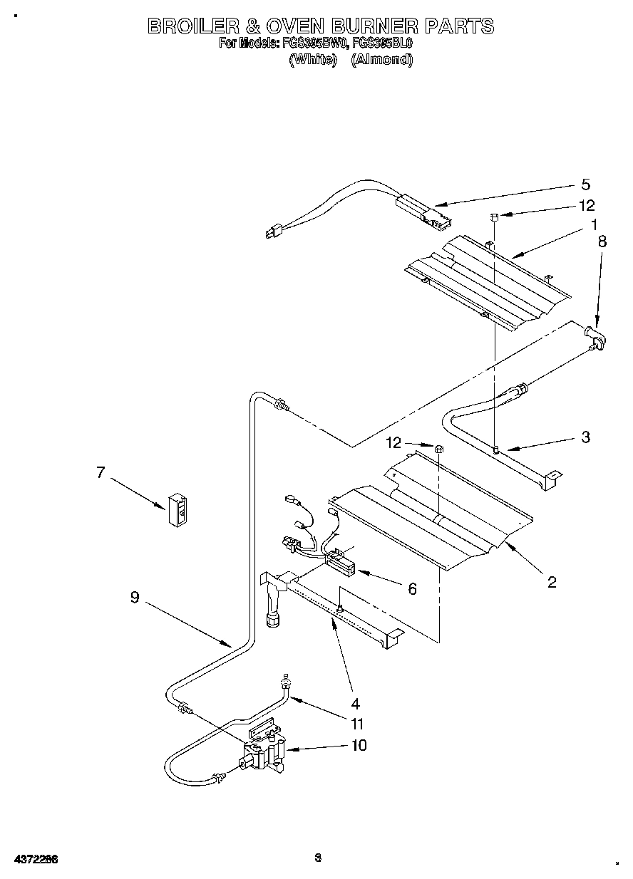 03 - BROILER AND OVEN BURNER