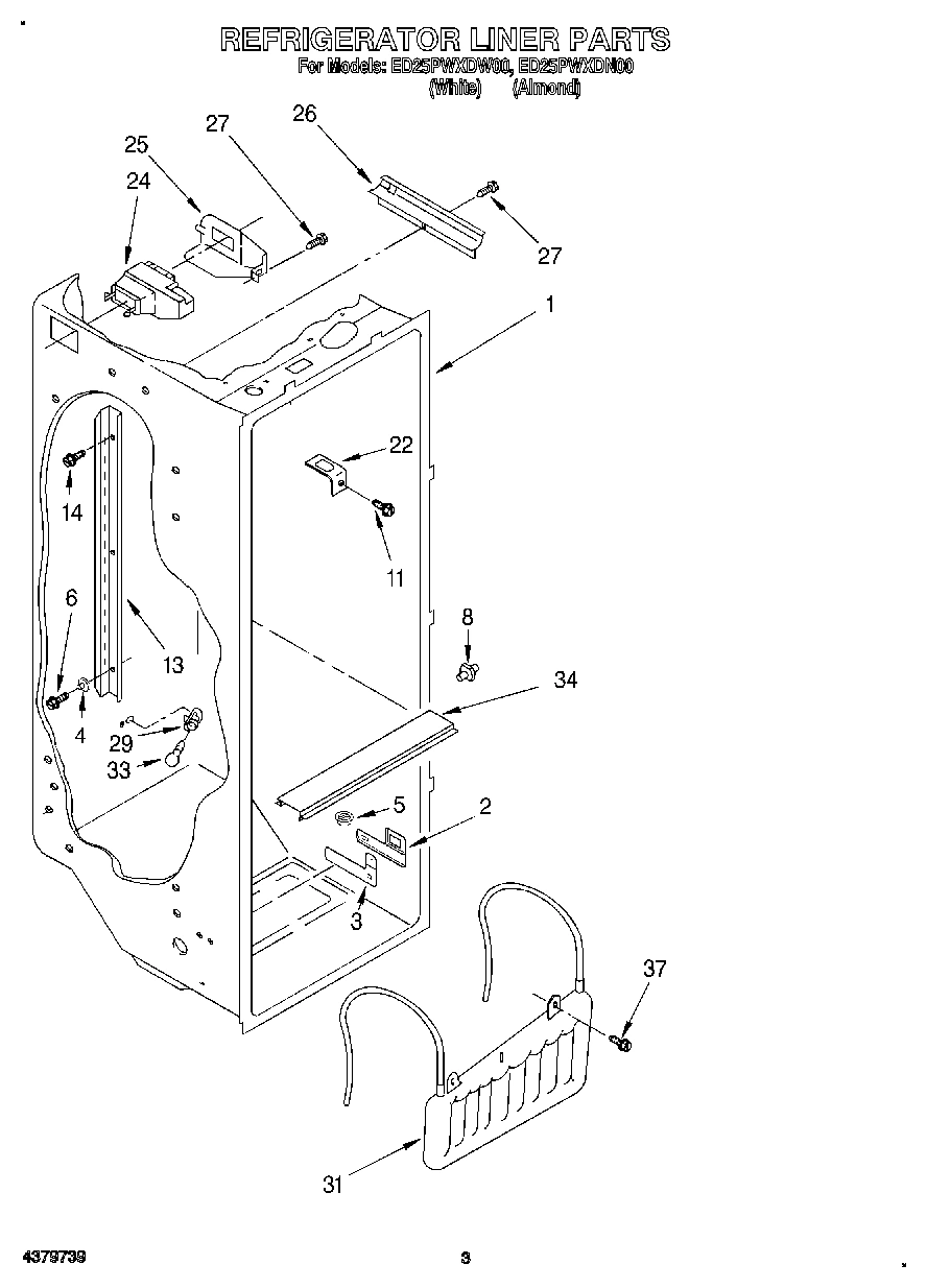 02 - REFRIGERATOR LINER