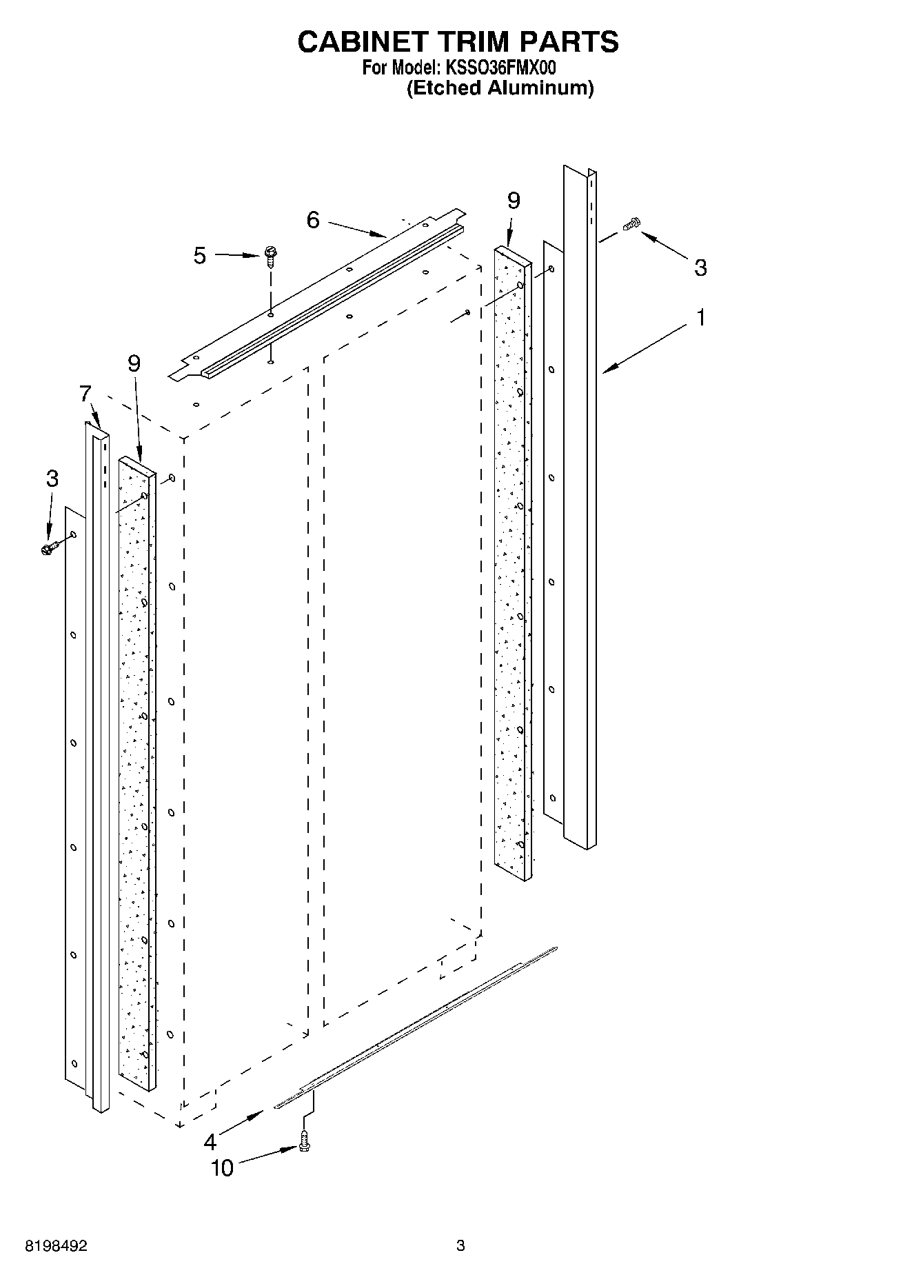02 - CABINET TRIM PARTS