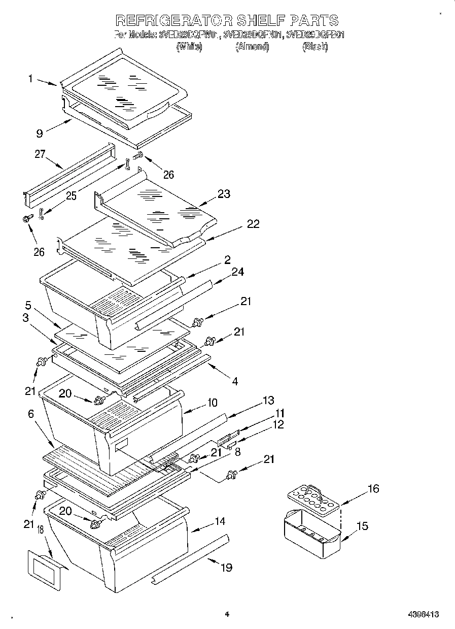 03 - REFRIGERATOR SHELF