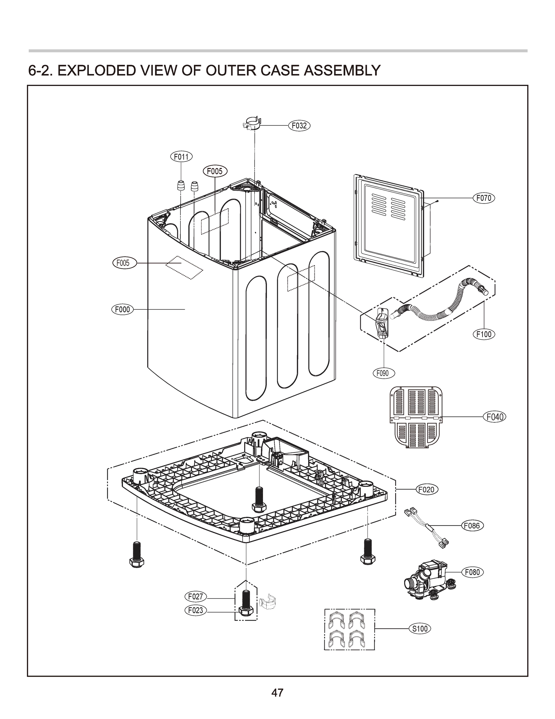 OUTER CASE ASSEMBLY