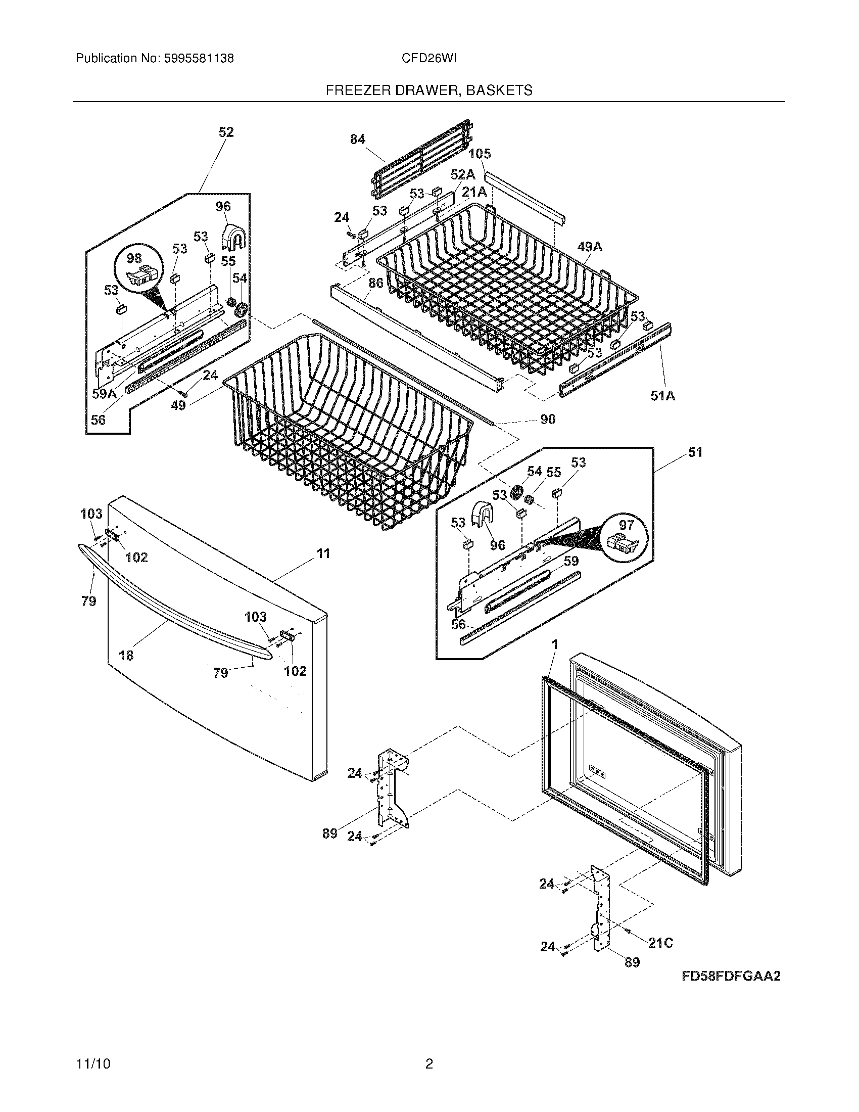 03 - FREEZER DRAWER - BASKET