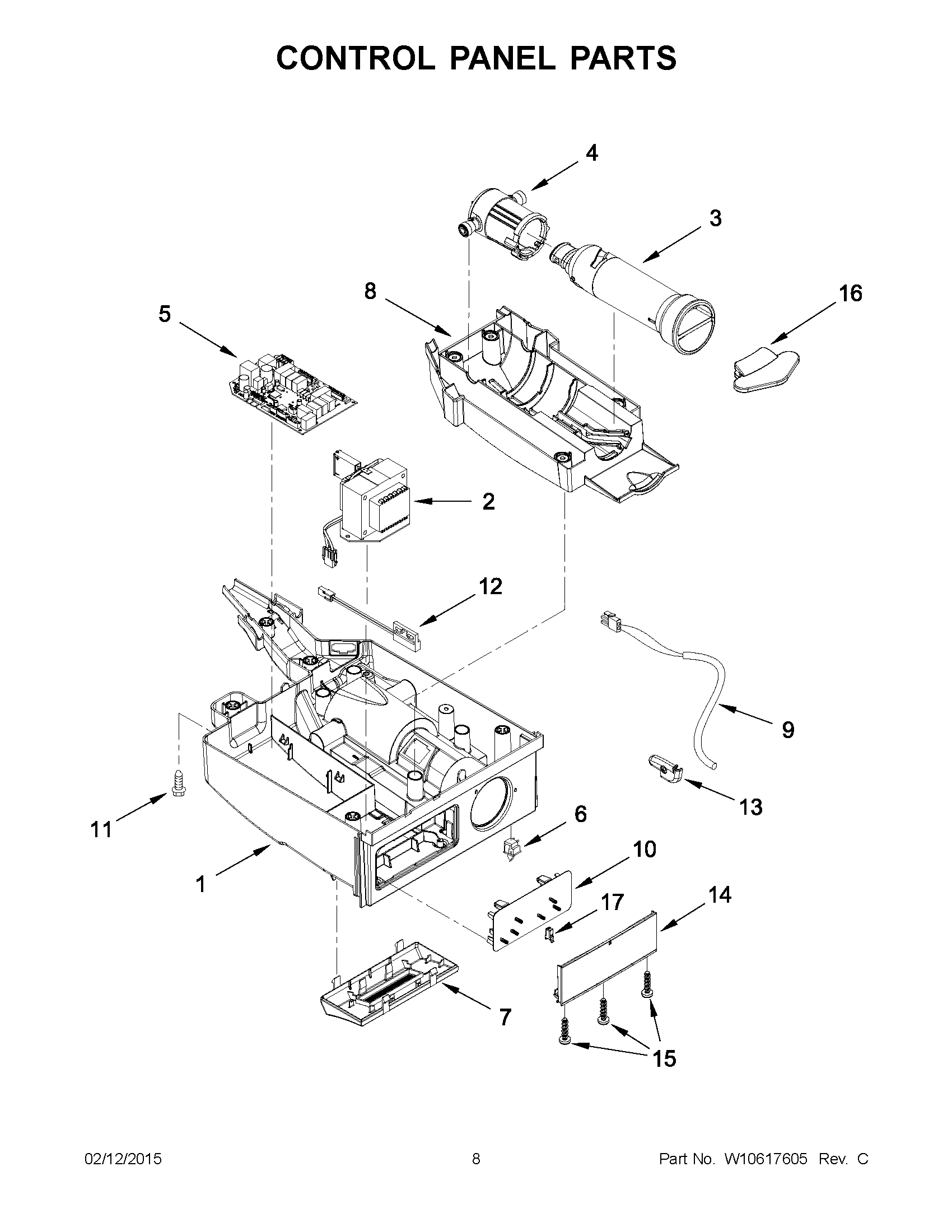 05 - CONTROL PANEL PARTS