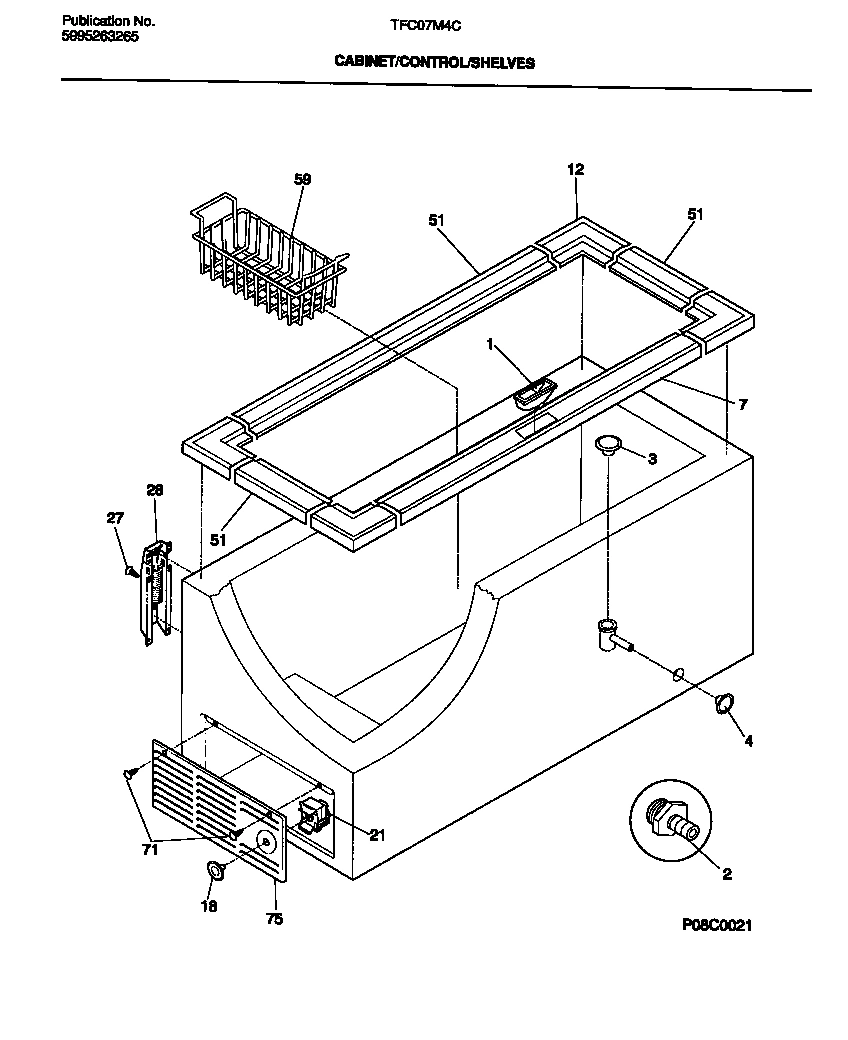03 - CABINET, CONTROL, SHELVES