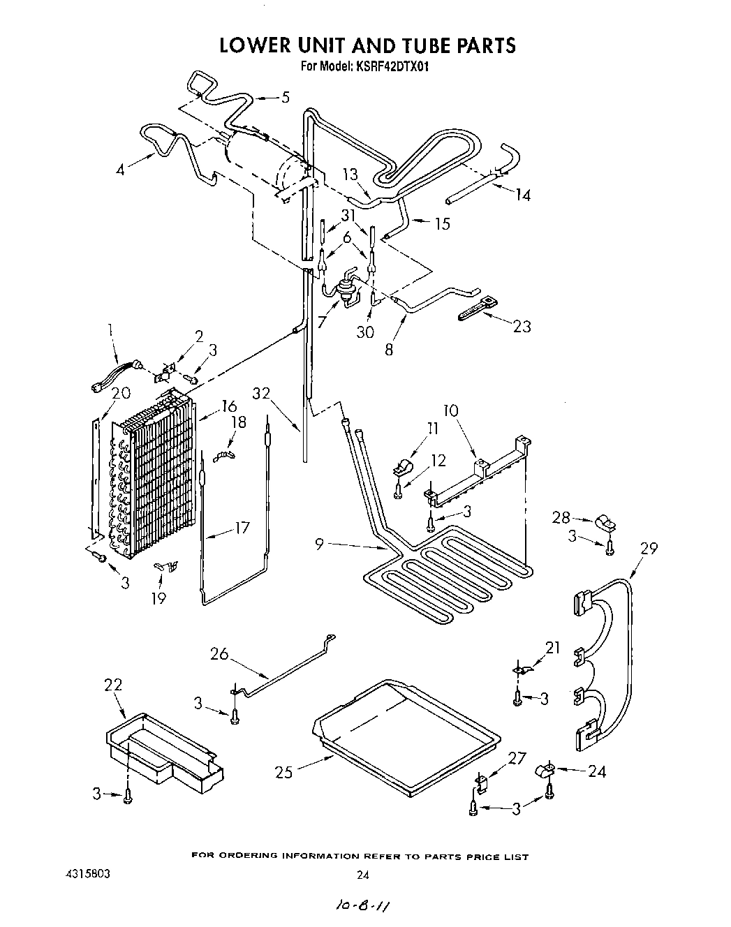 15 - LOWER UNIT AND TUBE