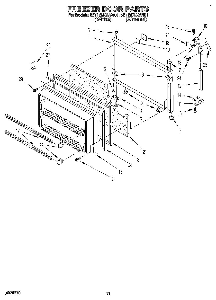 07 - FREEZER DOOR