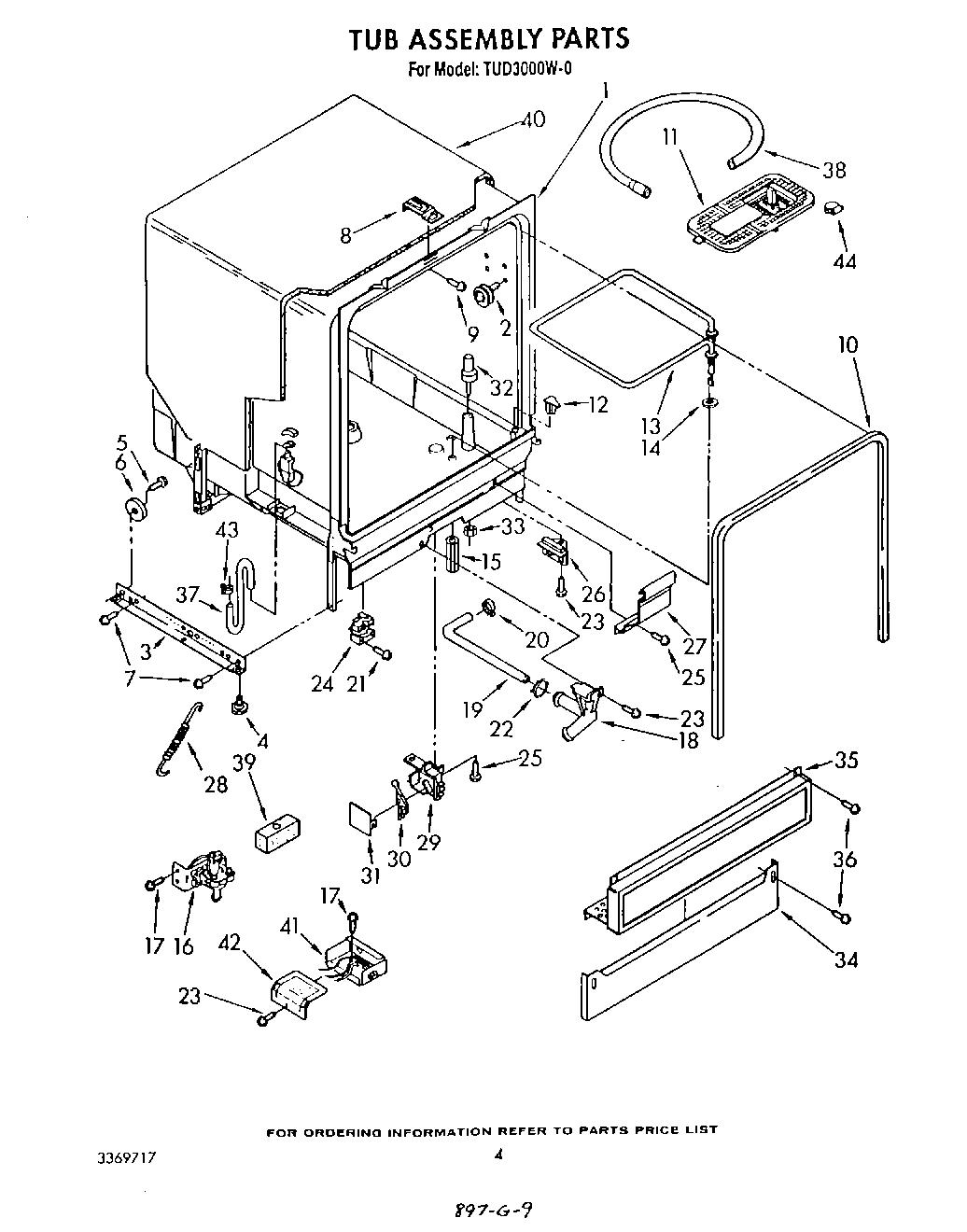 04 - TUB ASSEMBLY