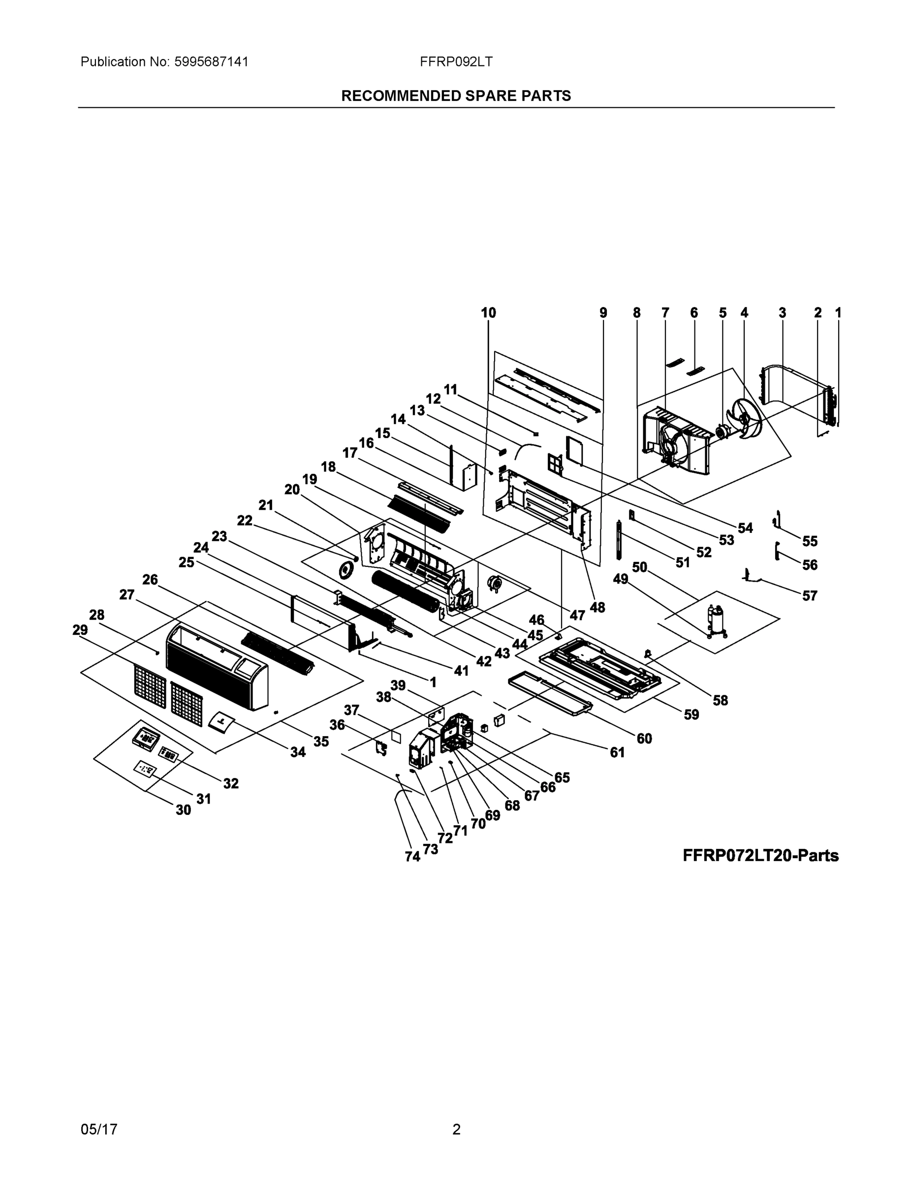 02 - RECOMMENDED SPARE PARTS