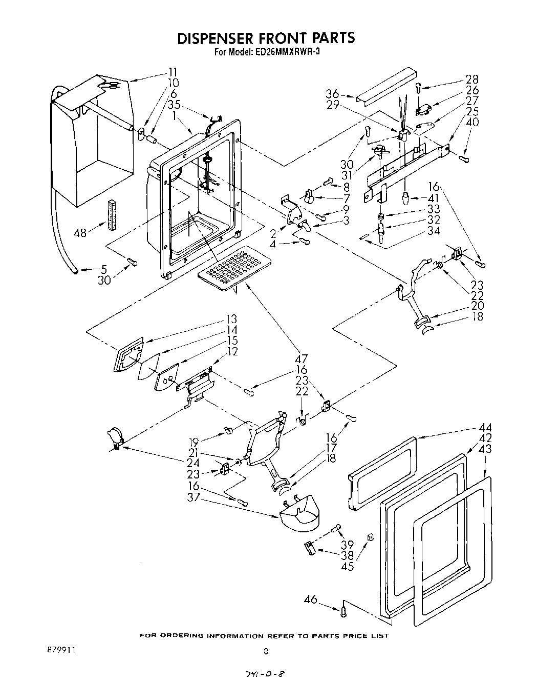 05 - DISPENSER FRONT