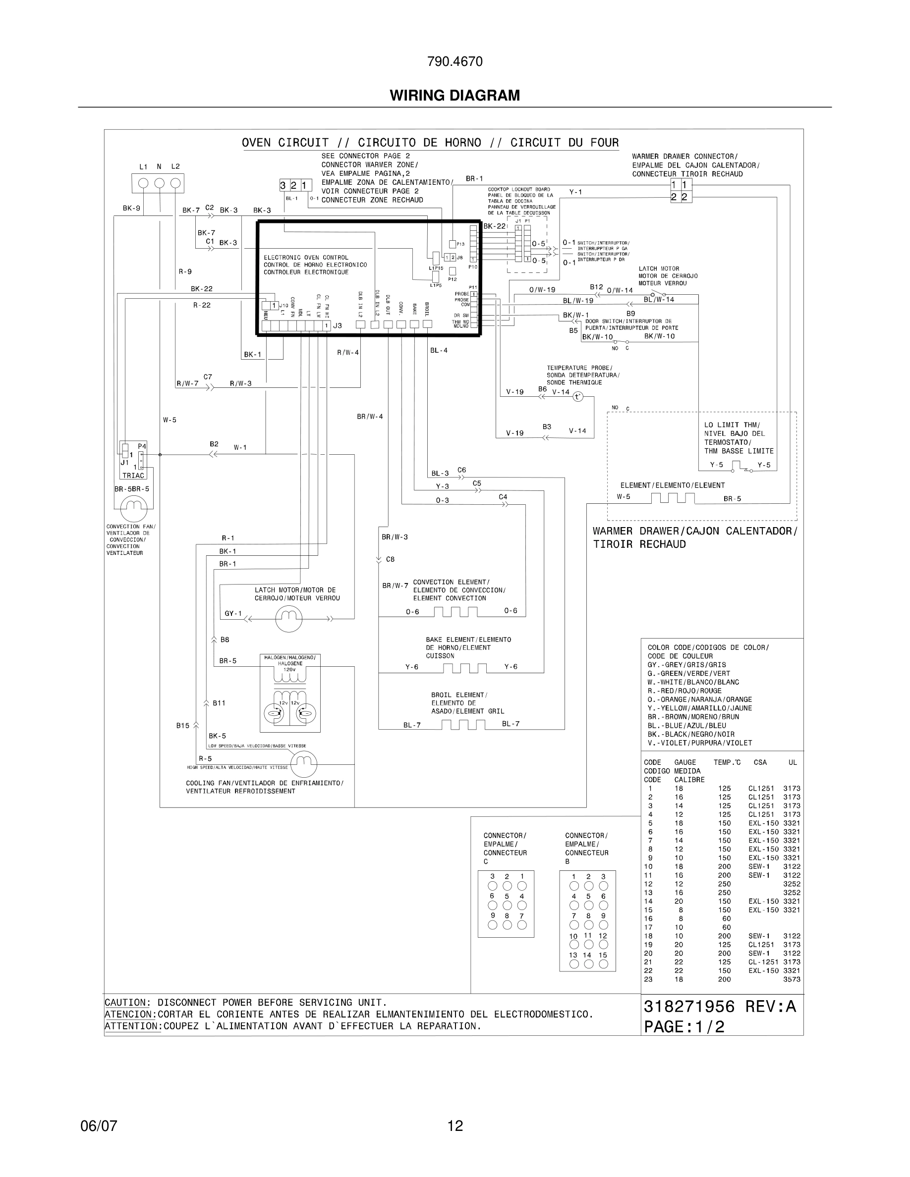 12 - WIRING DIAGRAM
