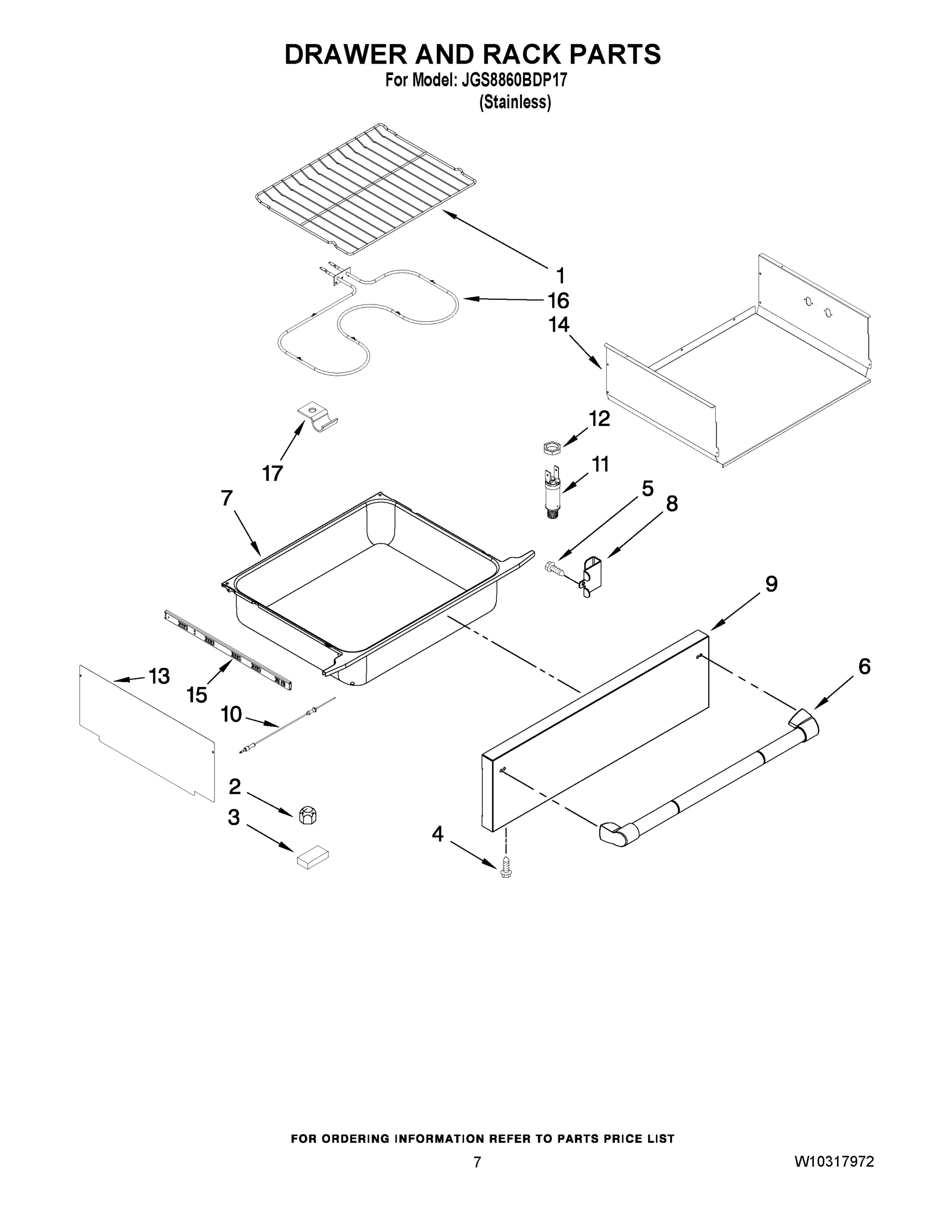 05 - DRAWER AND RACK PARTS