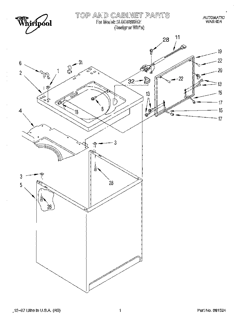 01 - TOP AND CABINET