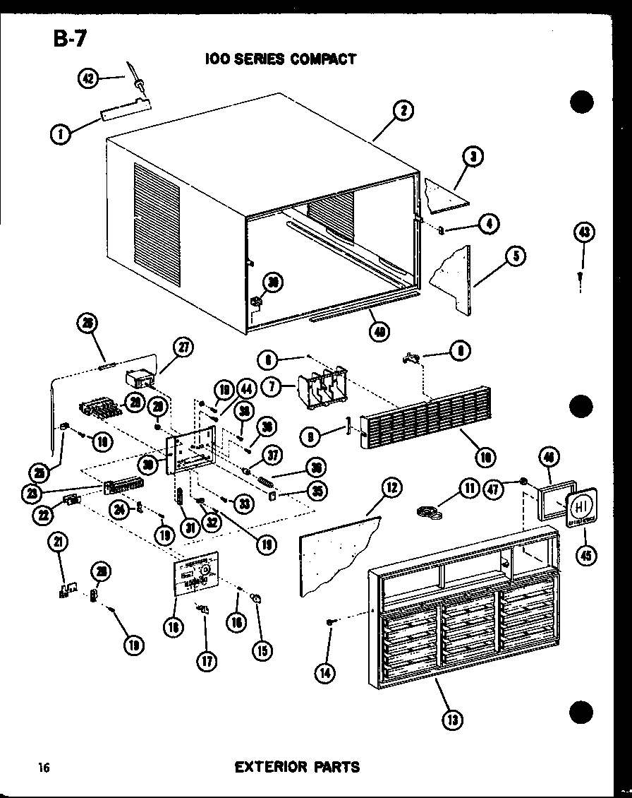 03 - 100 SERIES COMPACT EXTERIOR PARTS