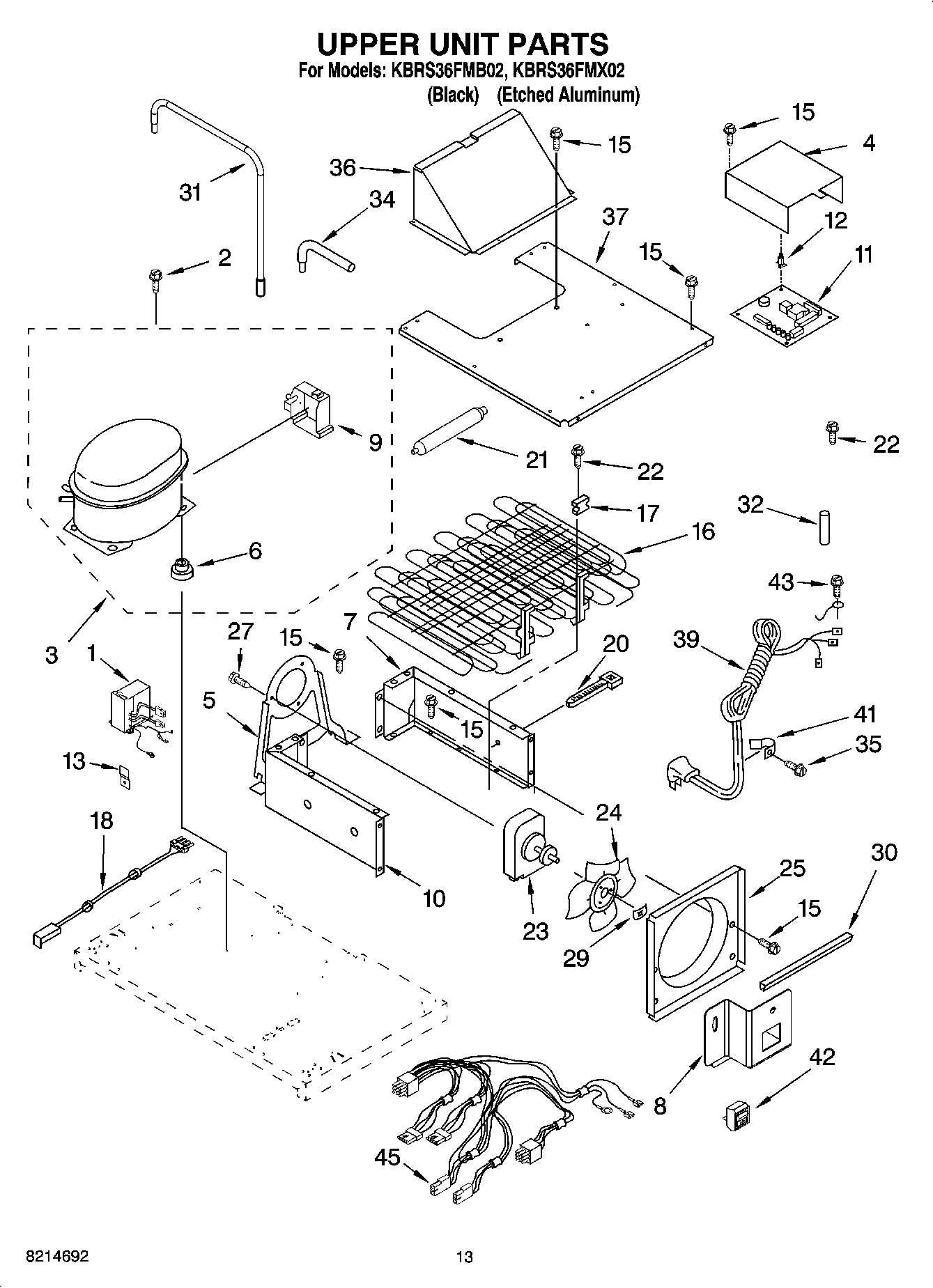 08 - UPPER UNIT PARTS