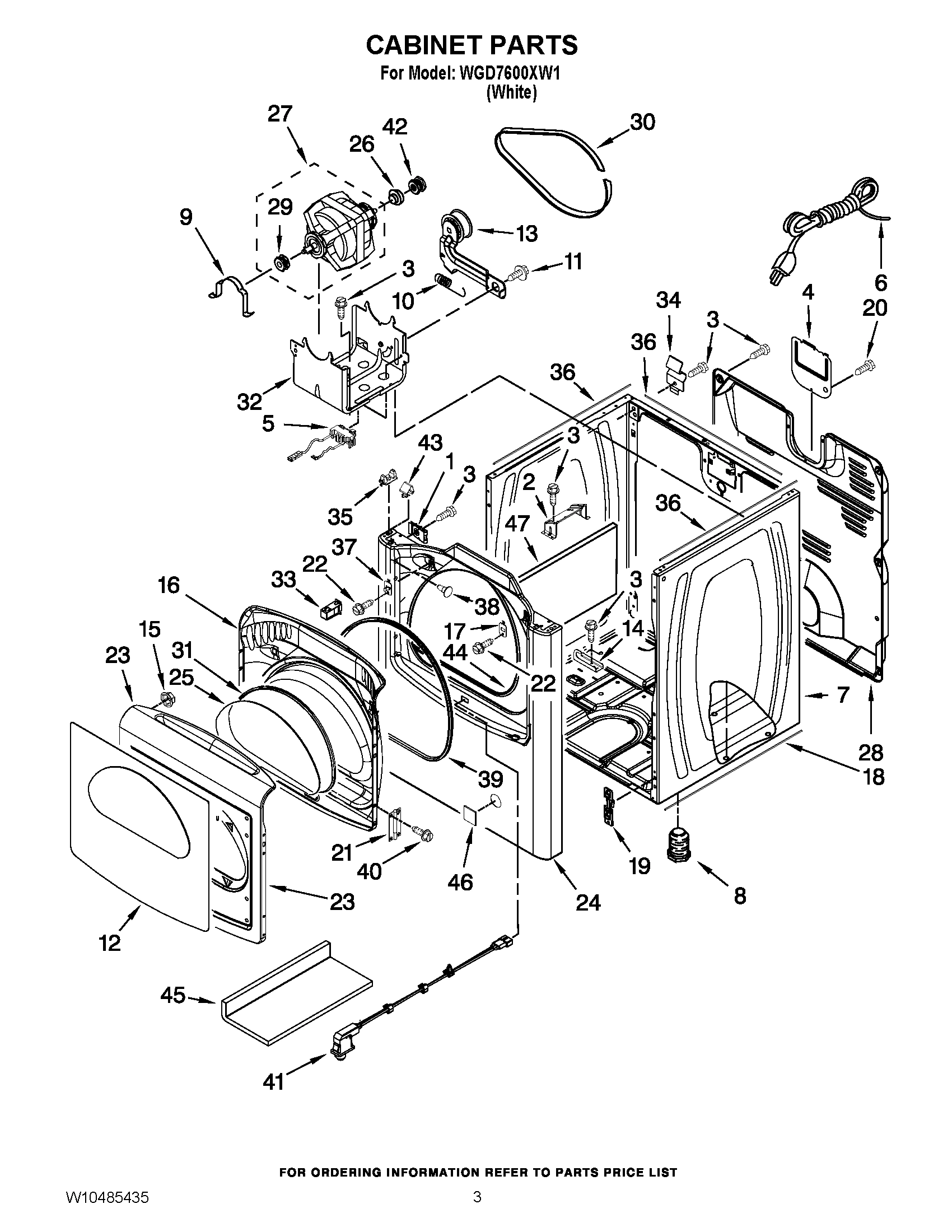 02 - CABINET PARTS