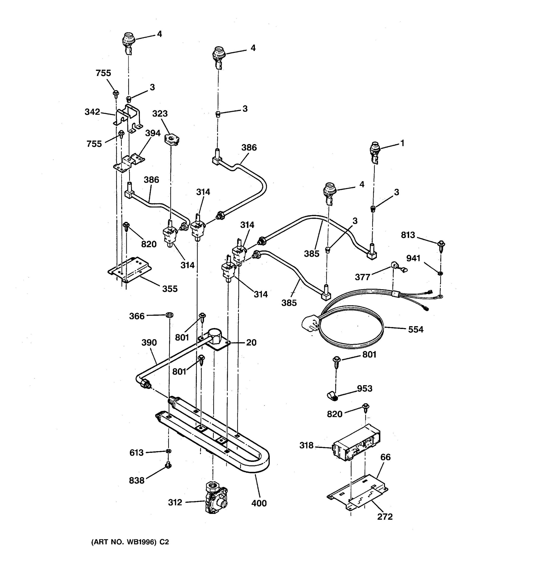 GAS & BURNER PARTS