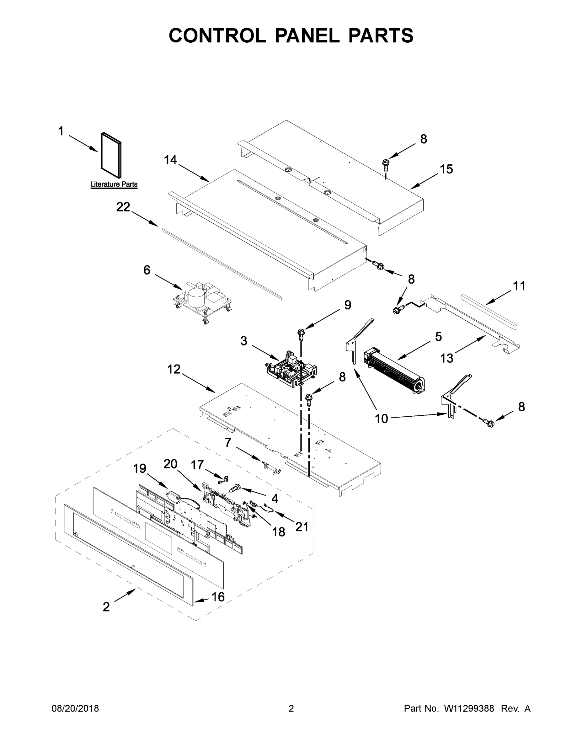 02 - CONTROL PANEL PARTS