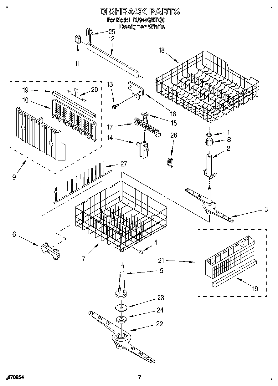 05 - DISHRACK, LIT/OPTIONAL