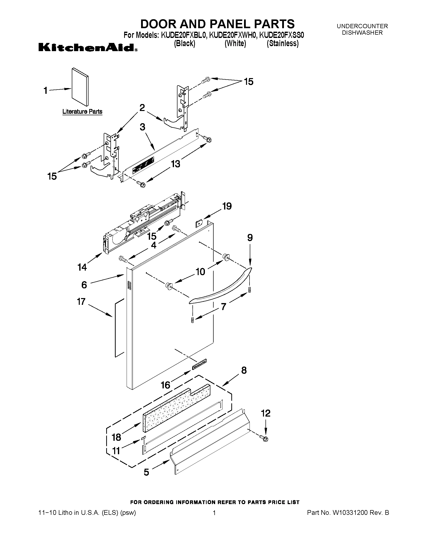 01 - DOOR AND PANEL PARTS