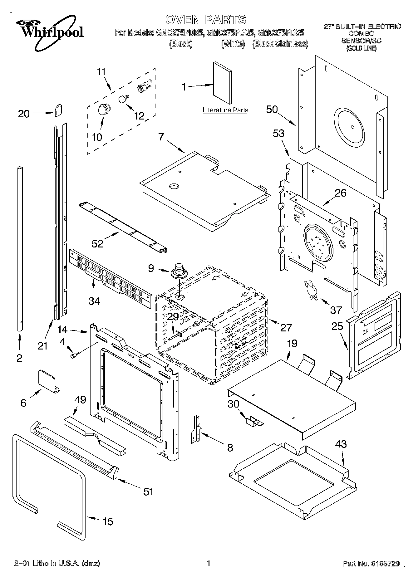 01 - OVEN, LITERATURE