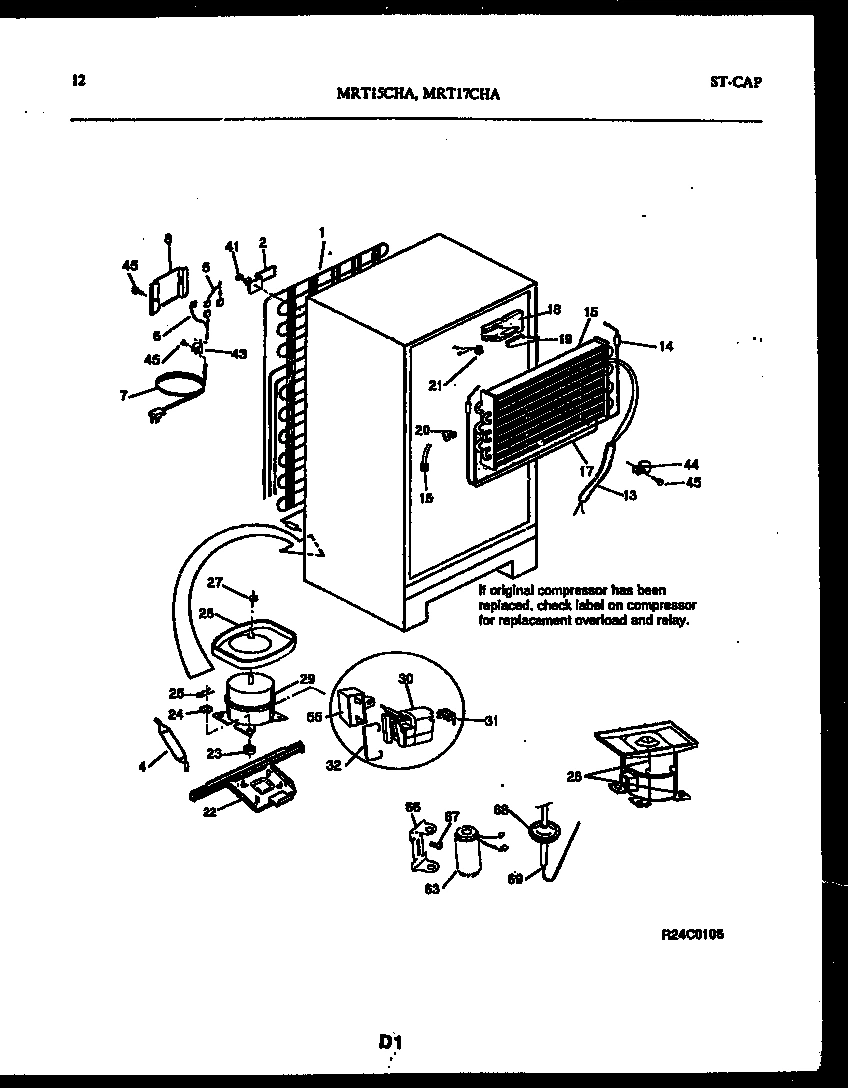07 - SYSTEM AND AUTOMATIC DEFROST PARTS