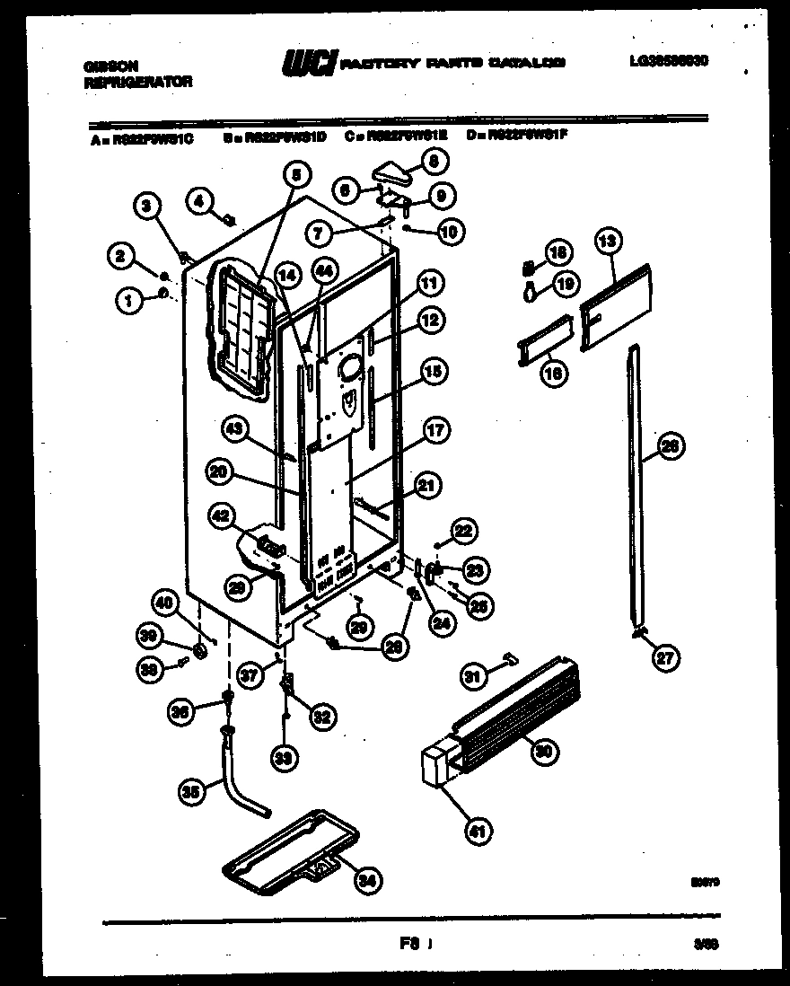 04 - CABINET PARTS