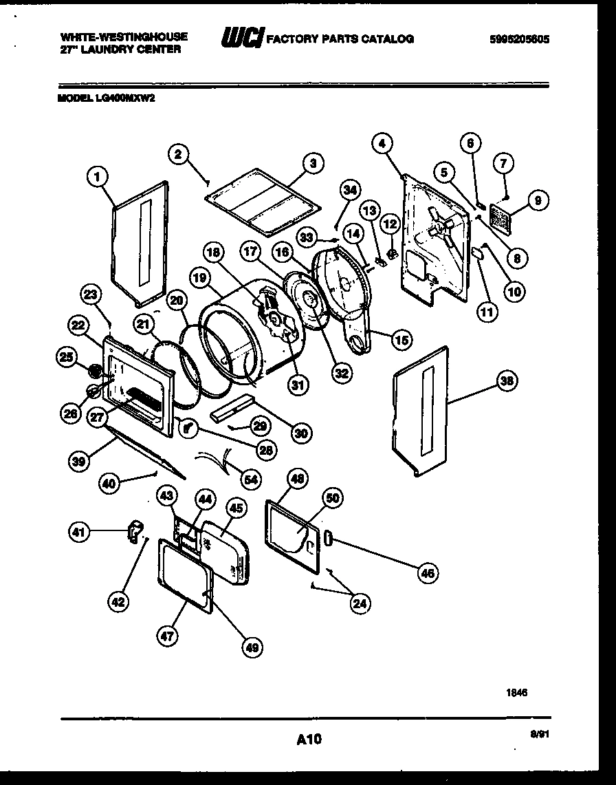 02 - CABINET AND COMPONENT PARTS