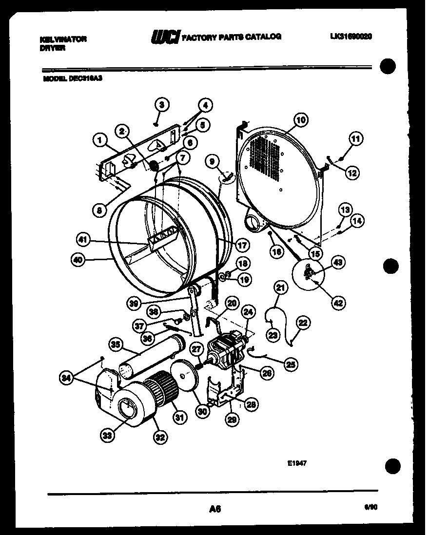 04 - DRUM AND BLOWER PARTS