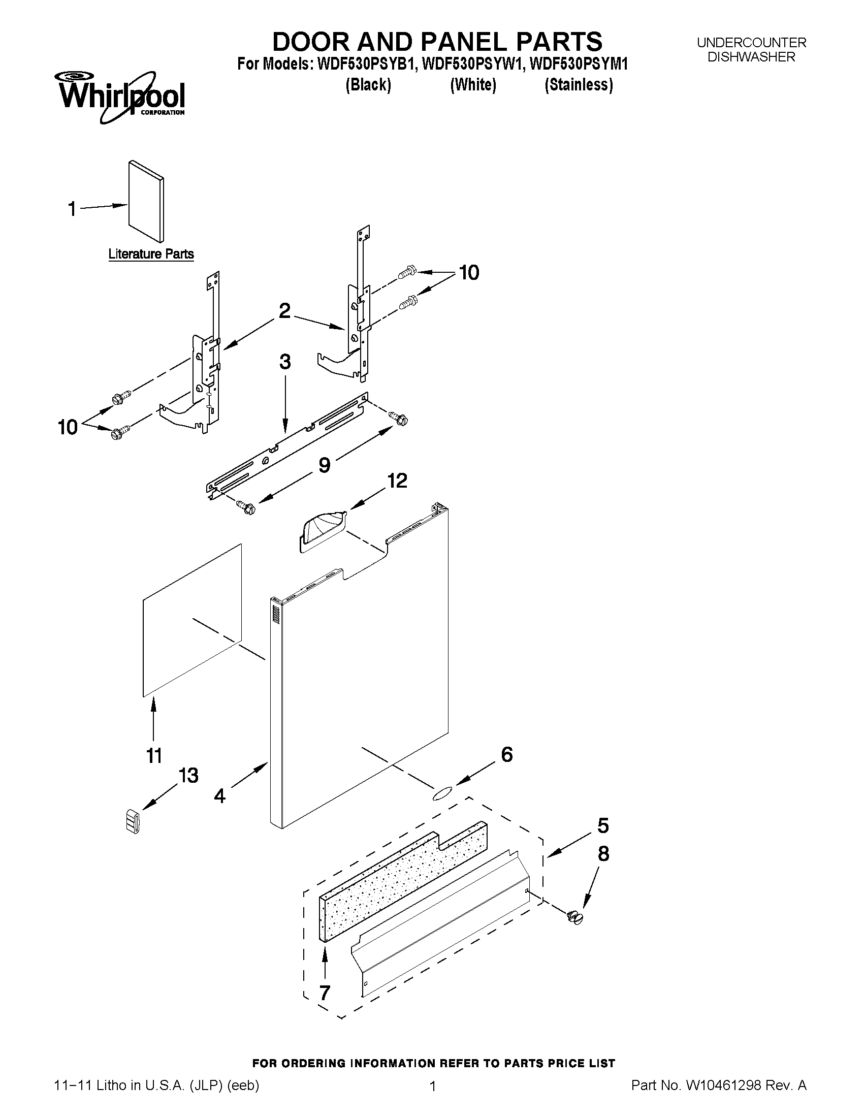 01 - DOOR AND PANEL PARTS