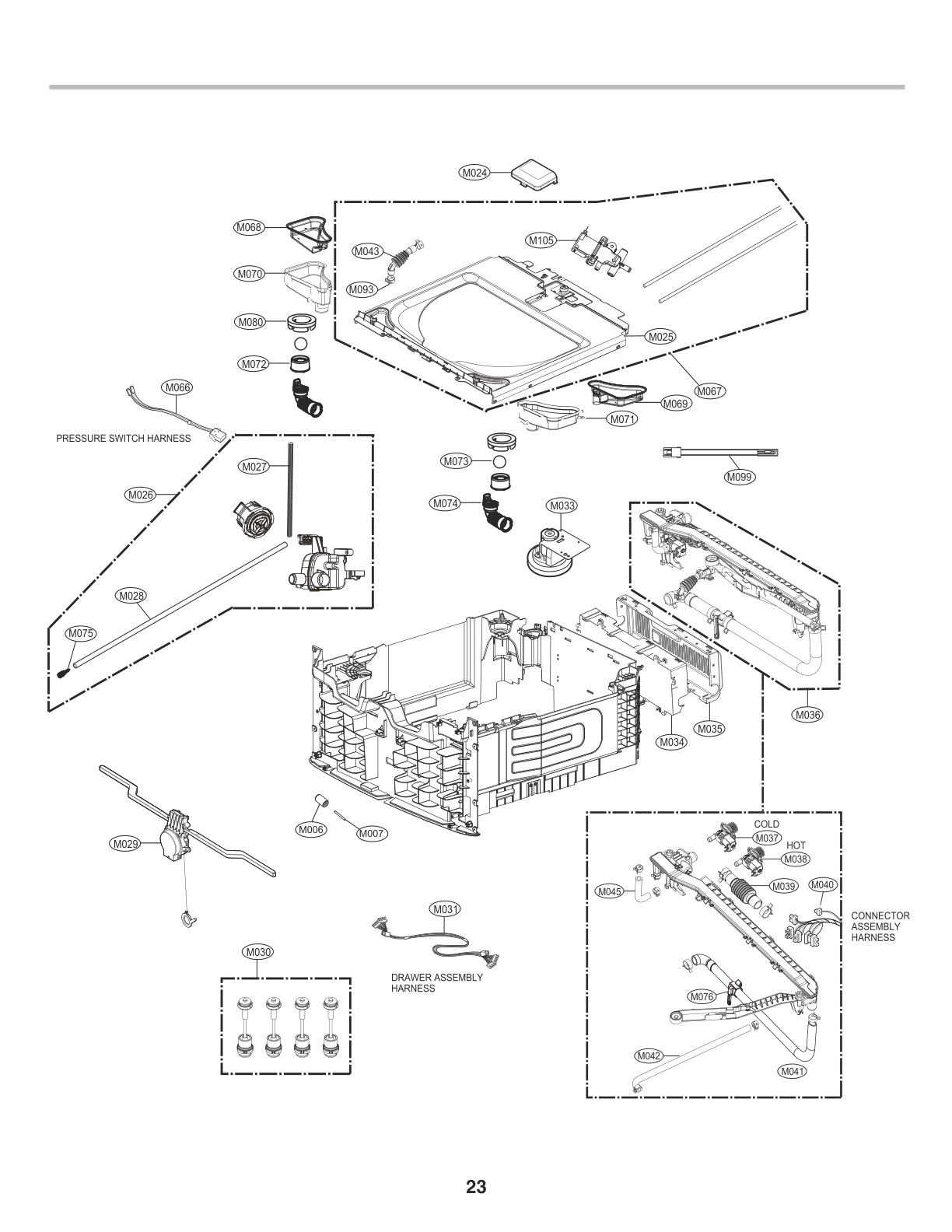 PRESSURE SWITCH HARNESS