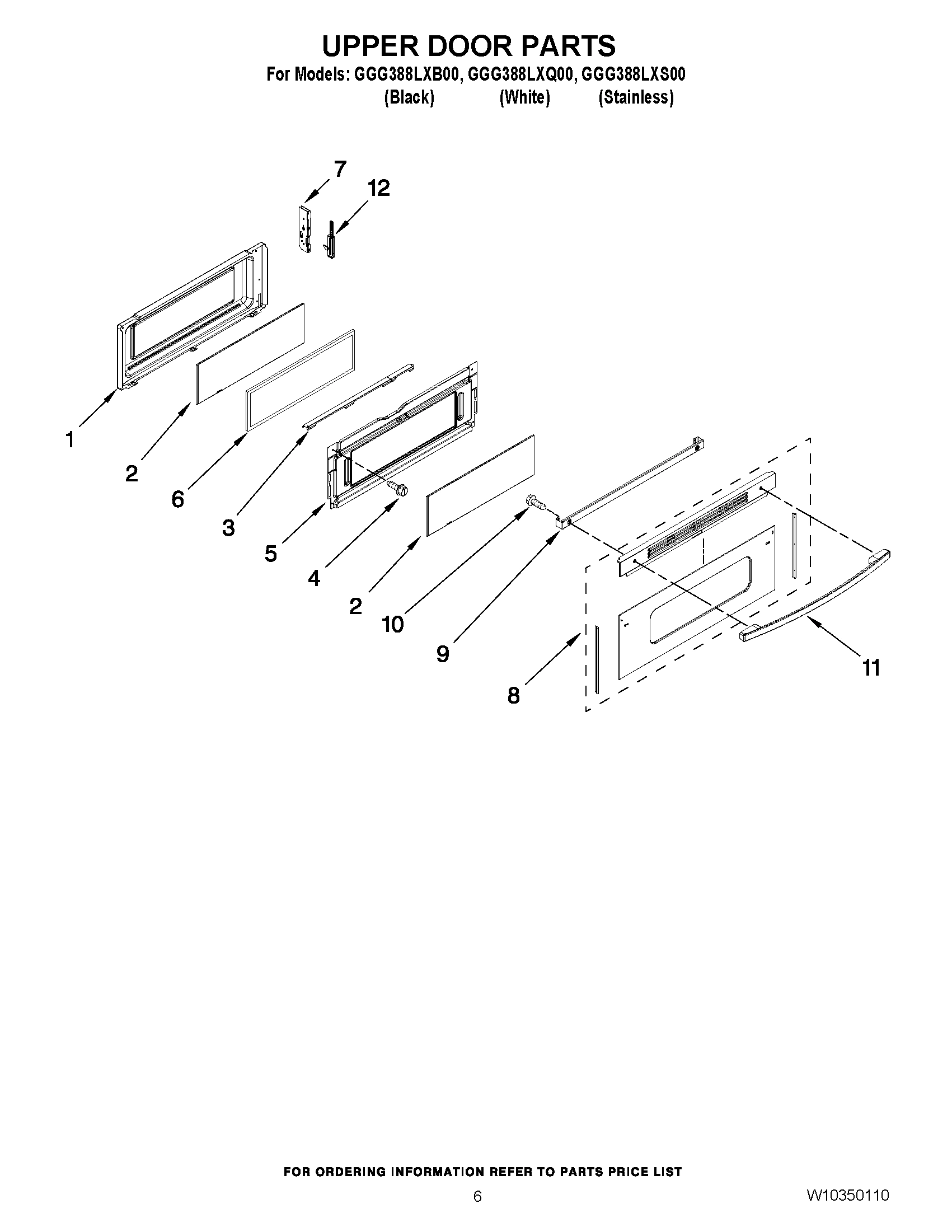 05 - UPPER DOOR PARTS