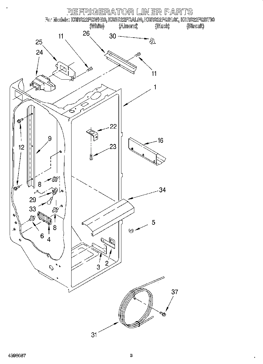02 - REFRIGERATOR LINER