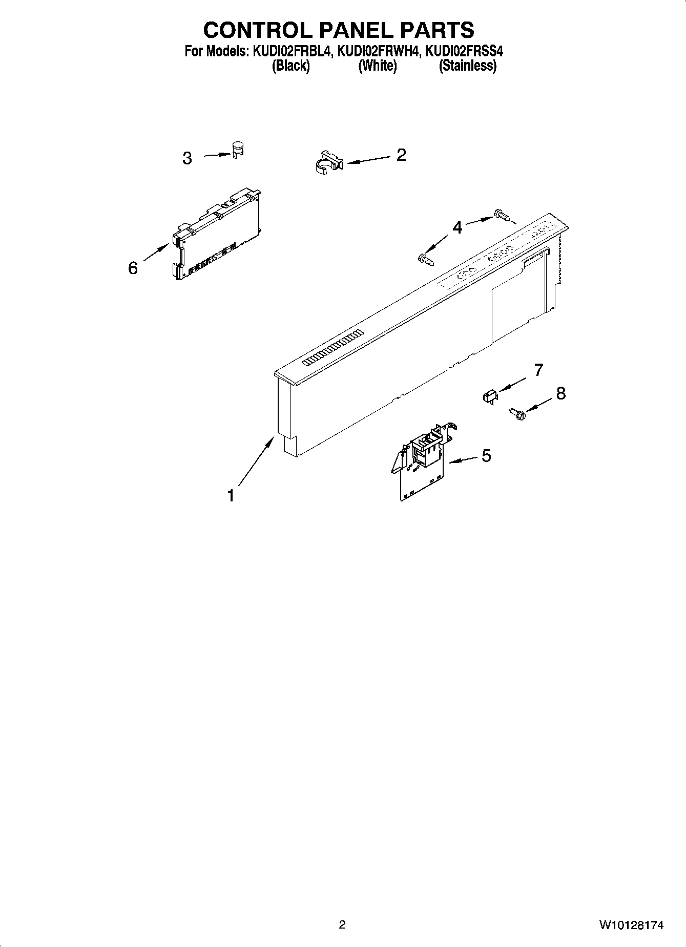 02 - CONTROL PANEL PARTS