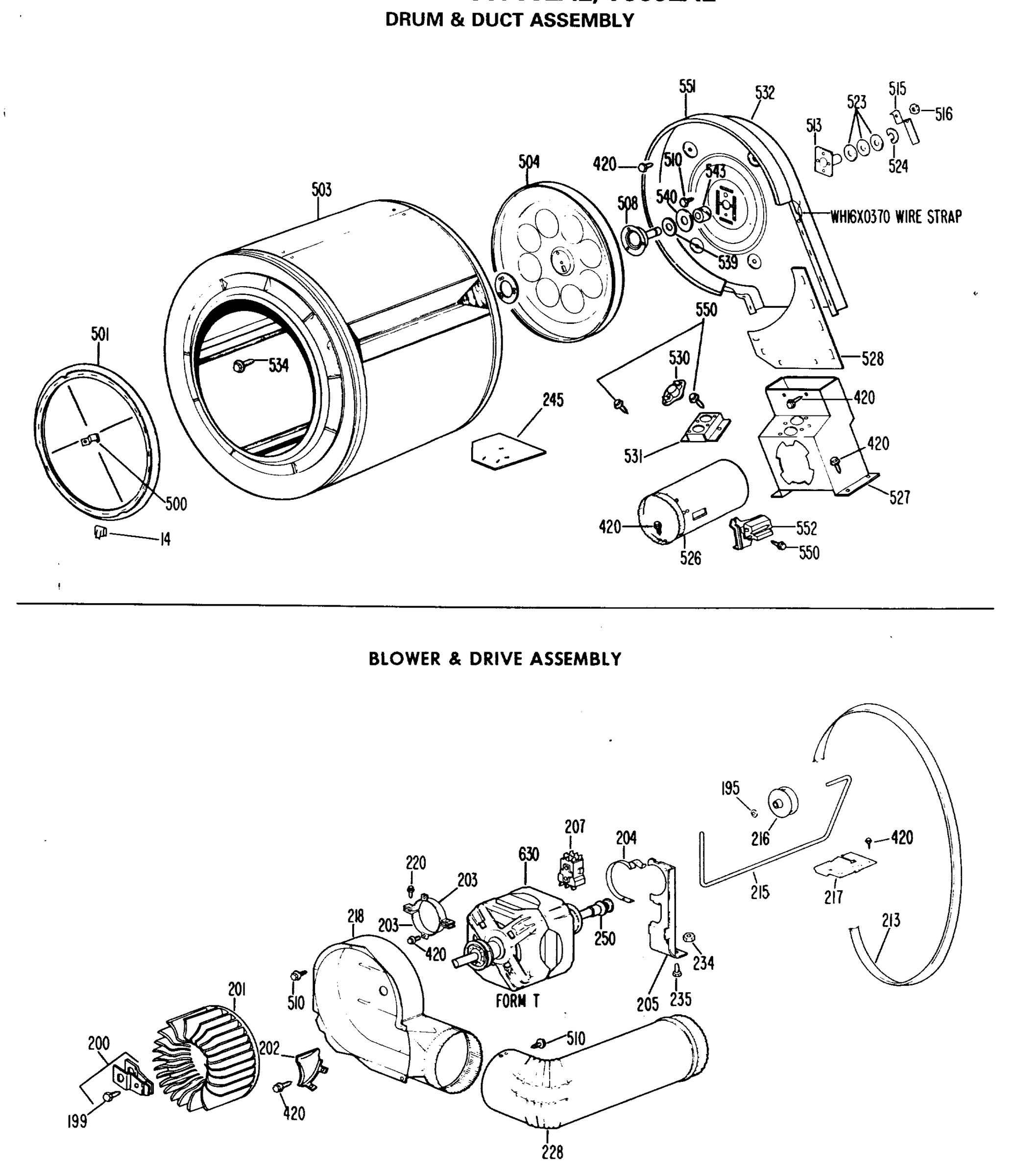 DRUM & DUCT ASSEMBLY