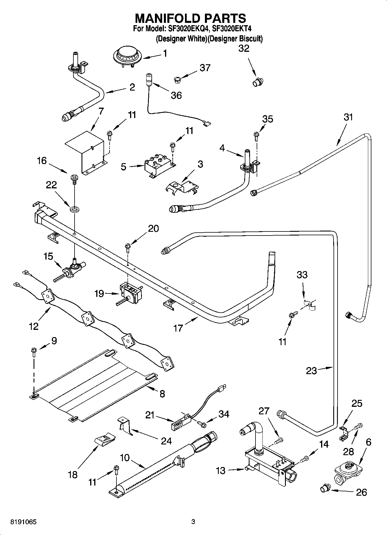 03 - MANIFOLD PARTS