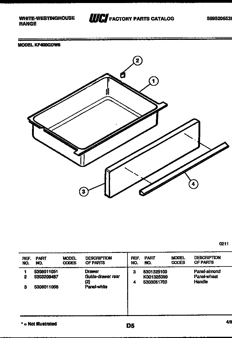 07 - DRAWER PARTS