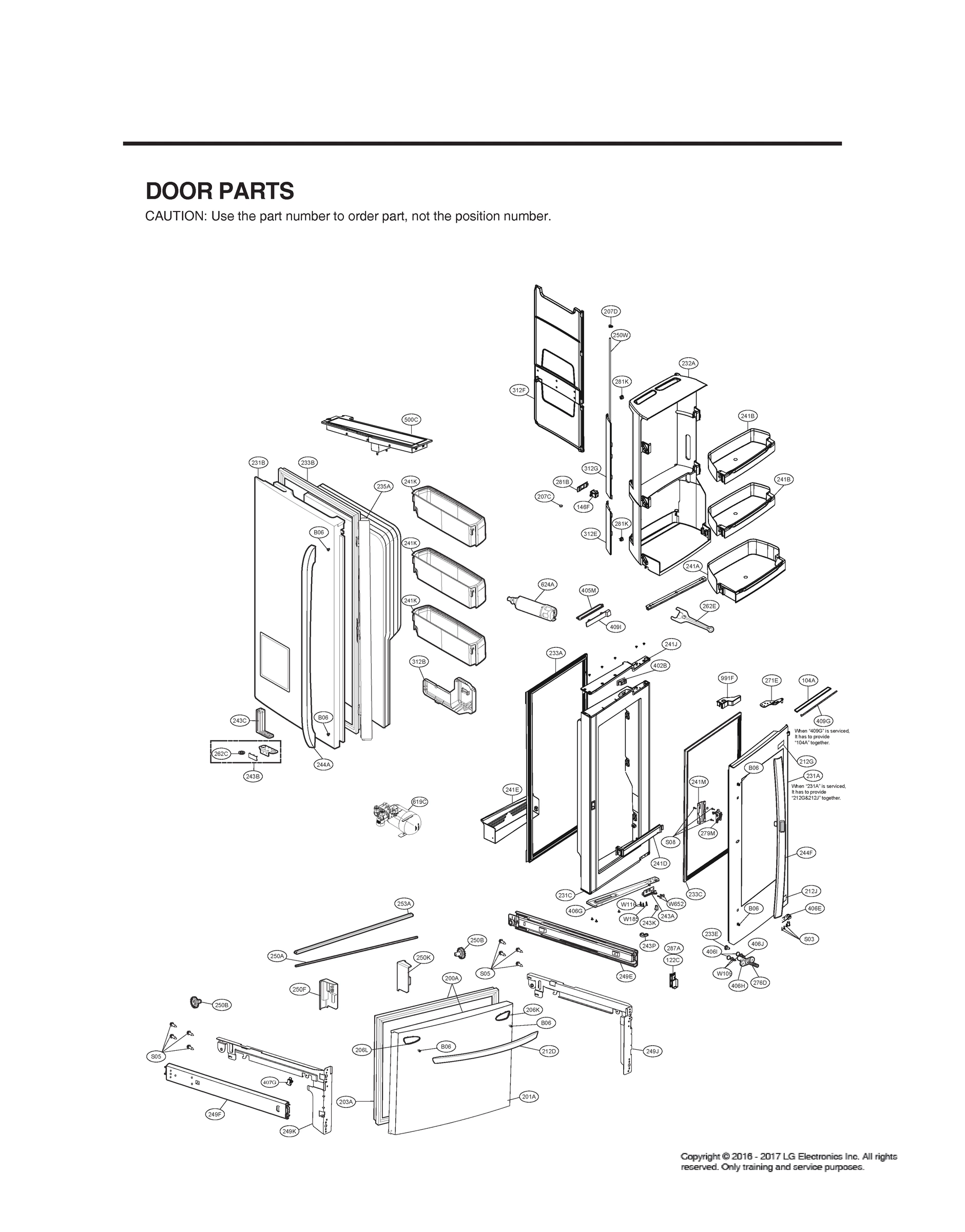 DOOR PARTS