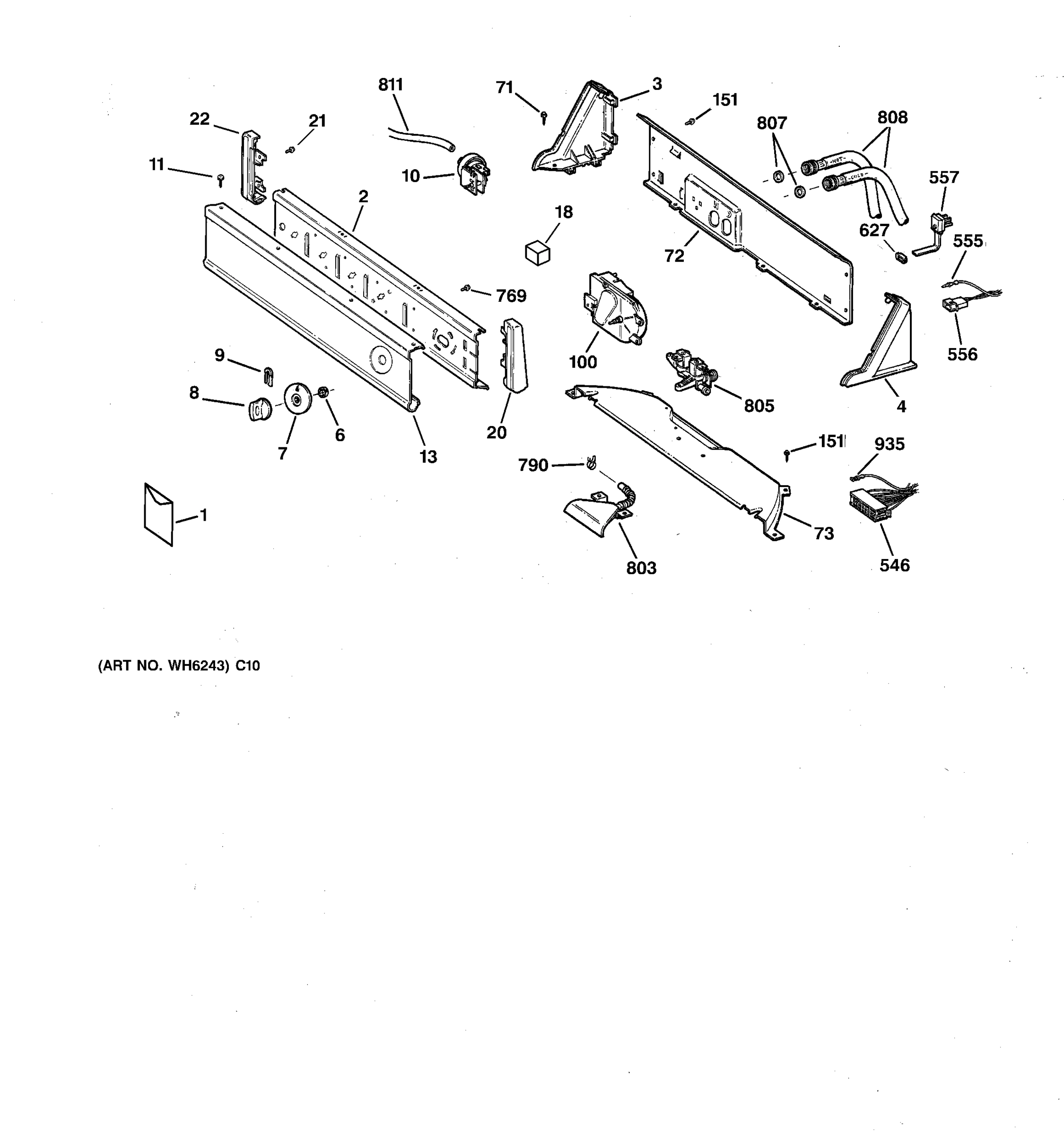 CONTROLS & BACKSPLASH