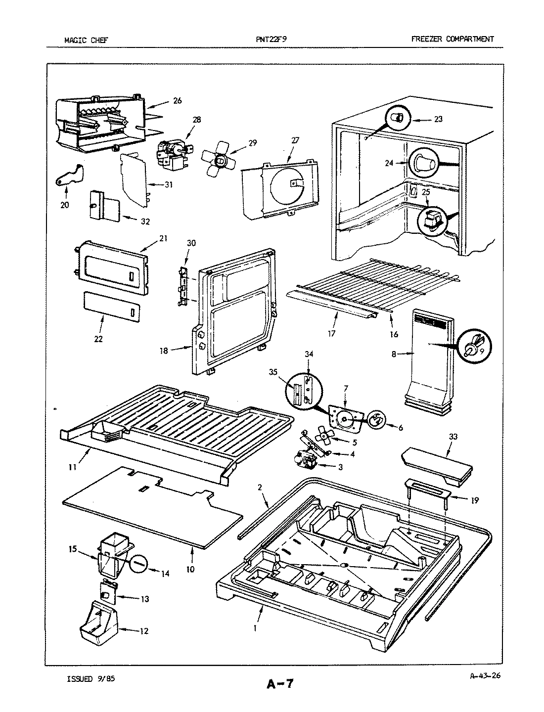 01 - FREEZER COMPARTMENT