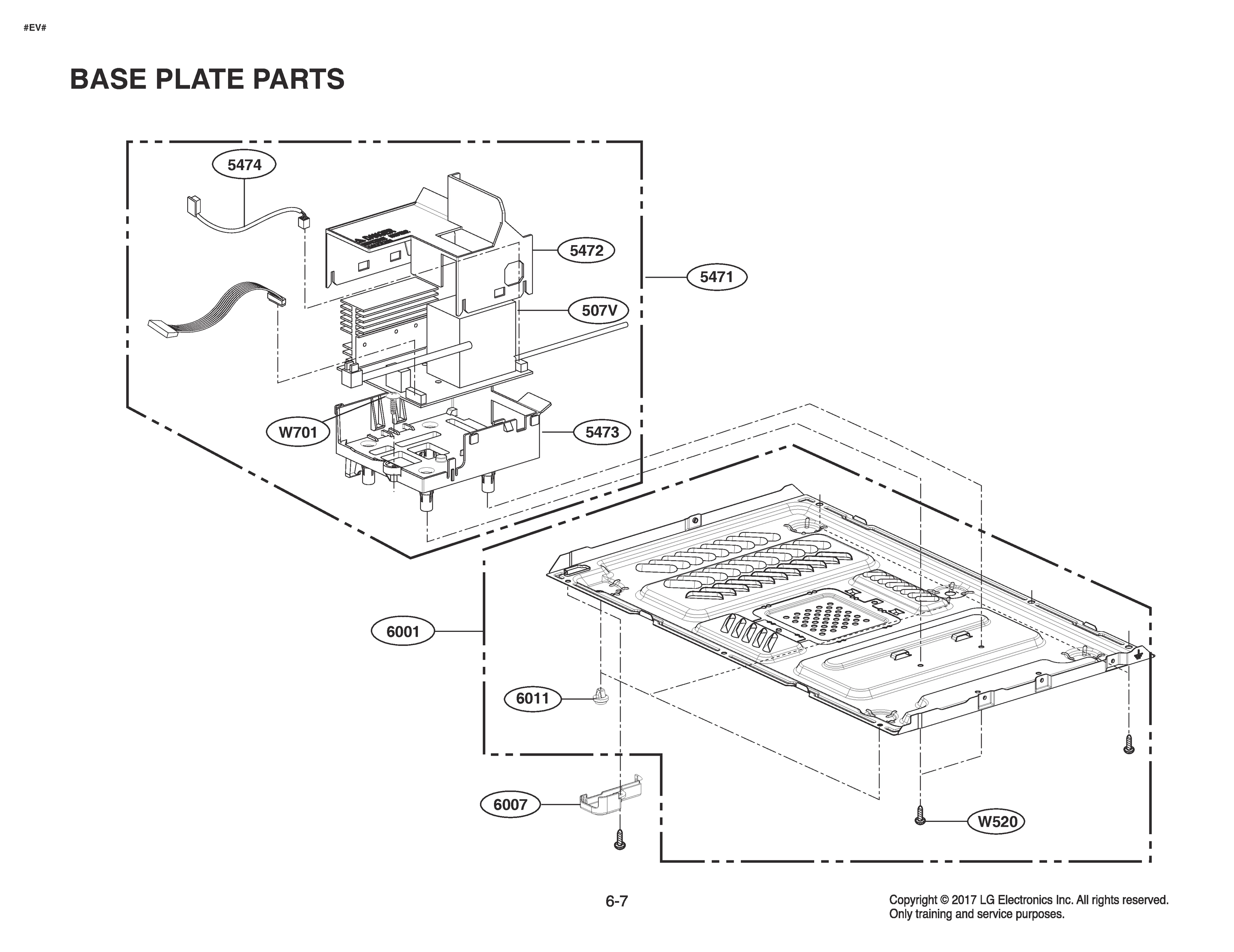 BASE PLATE PARTS