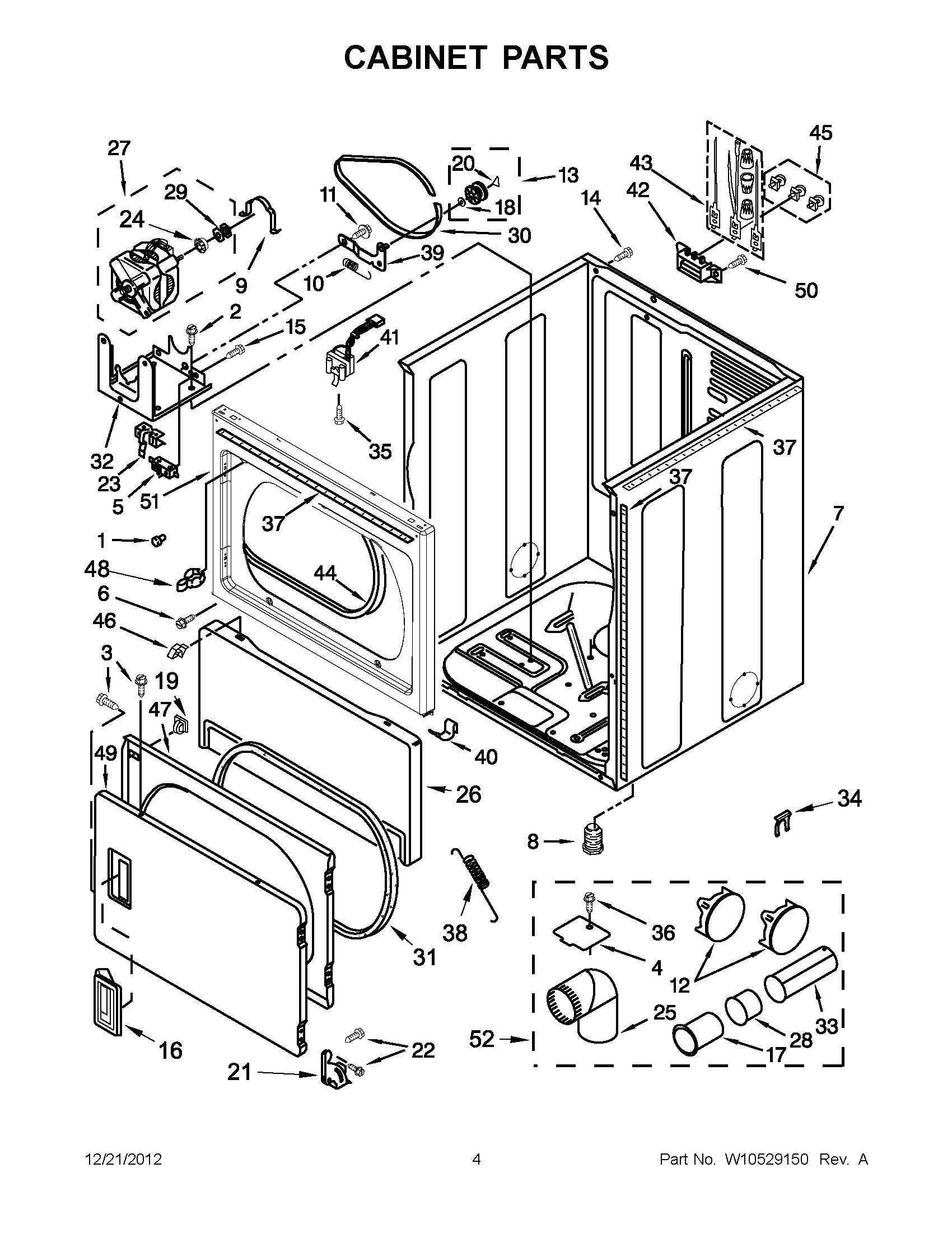 02 - CABINET PARTS