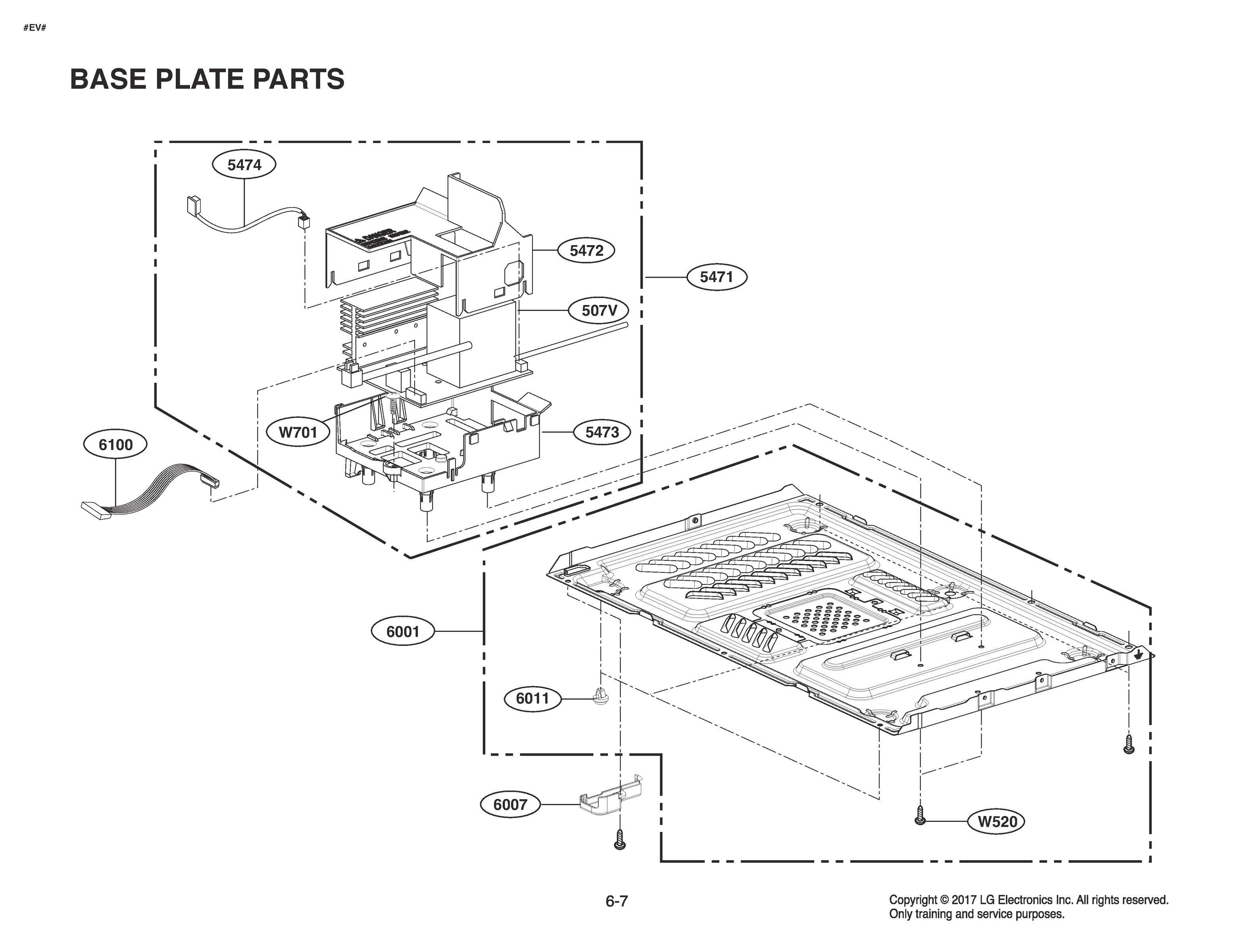 BASE PLATE PARTS
