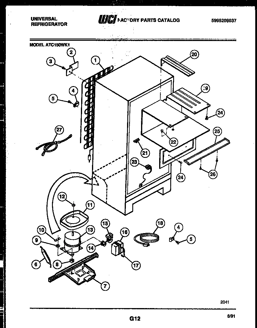 04 - SYSTEM AND AUTOMATIC DEFROST PARTS