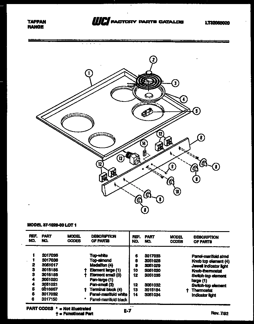 04 - COOKTOP PARTS