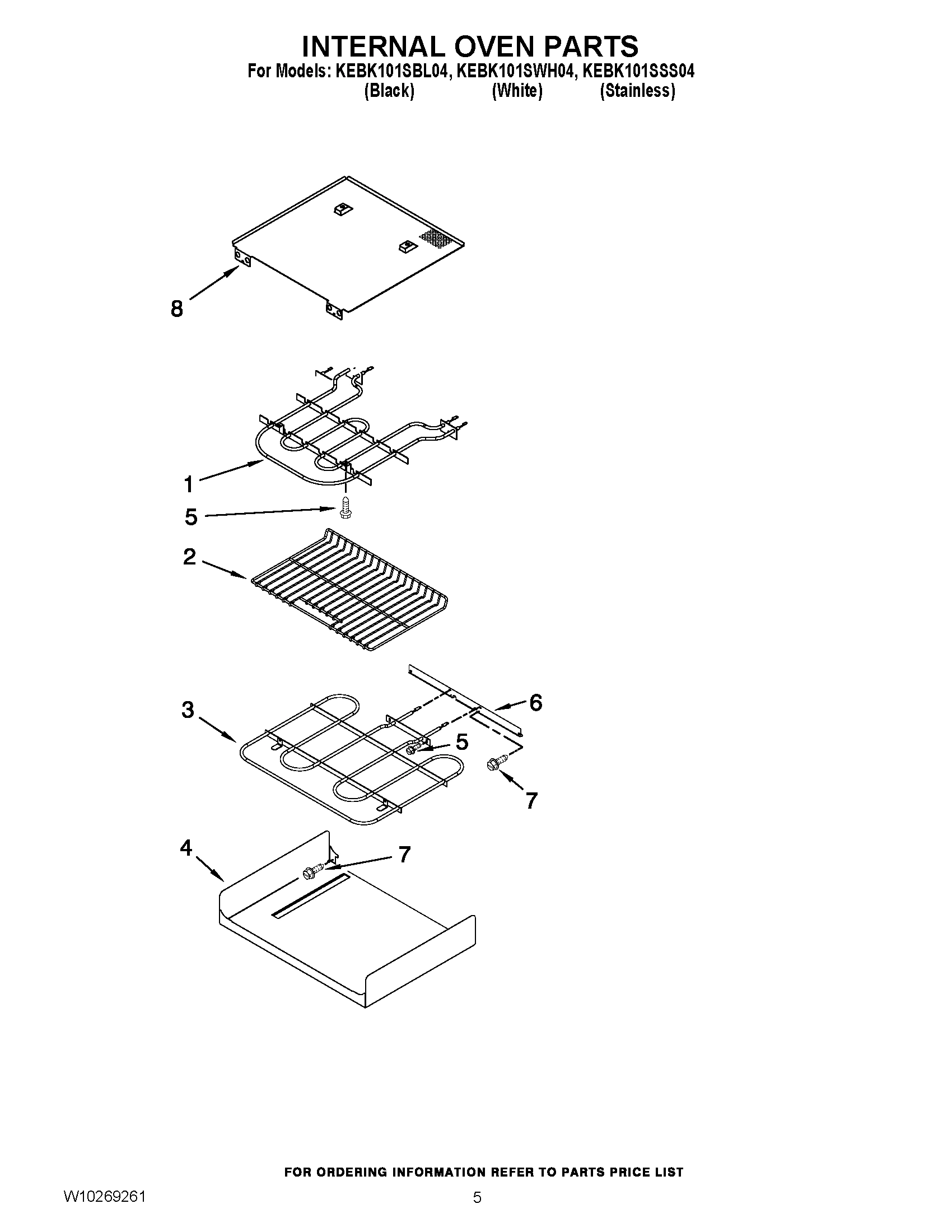 04 - INTERNAL OVEN PARTS
